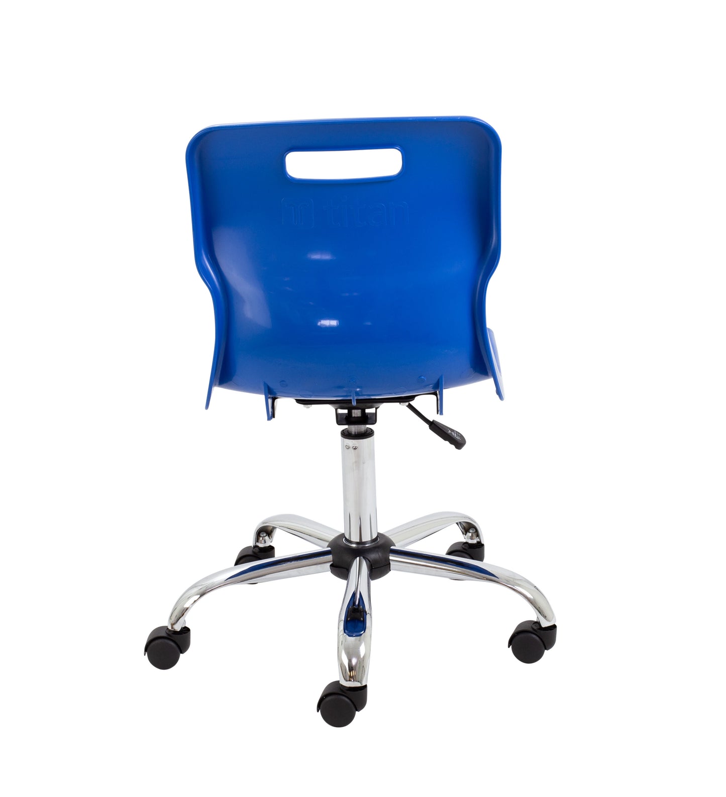 Titan Swivel Senior Chair with Chrome Base and Castors