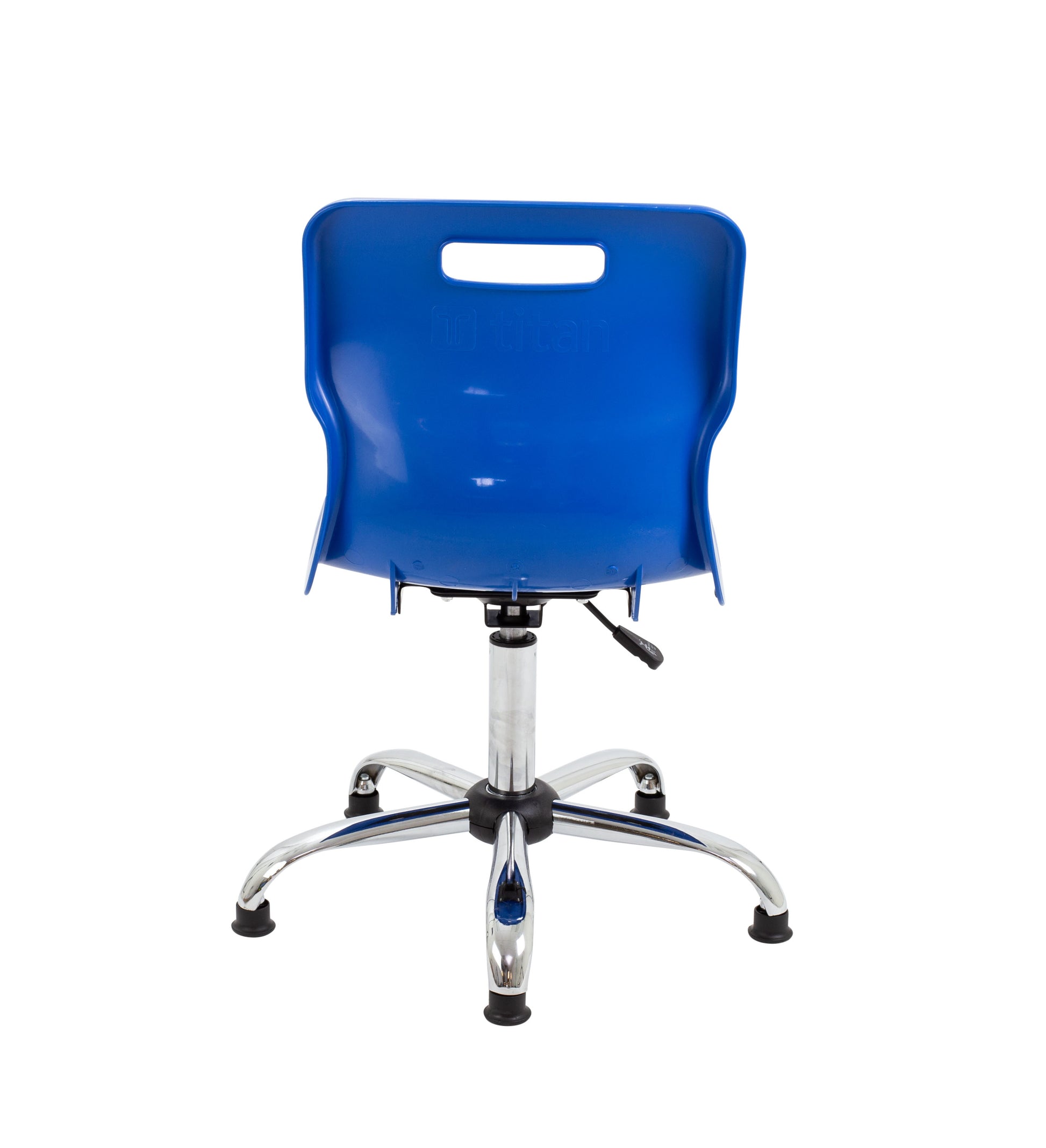 Titan Swivel Senior Chair with Chrome Base and Glides