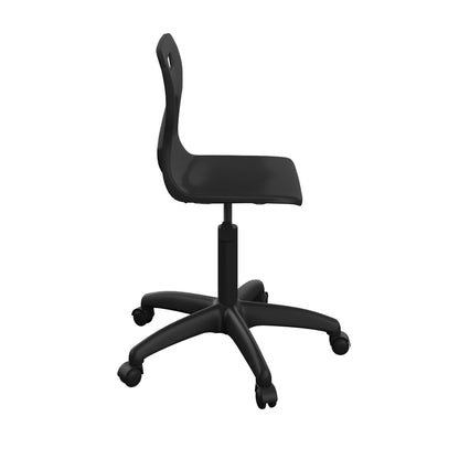Titan Swivel Senior Chair with Plastic Base and Castors
