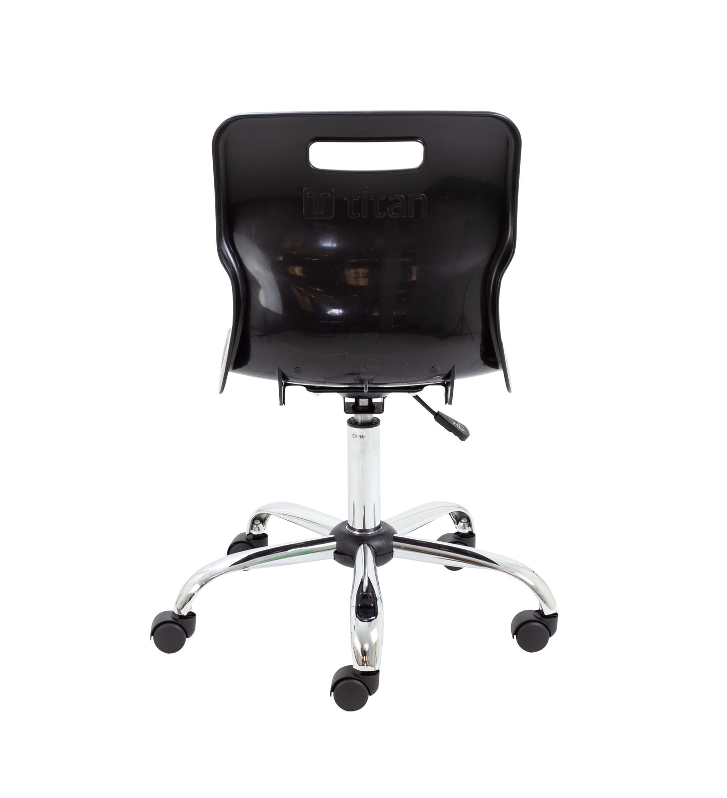 Titan Swivel Senior Chair with Chrome Base and Castors