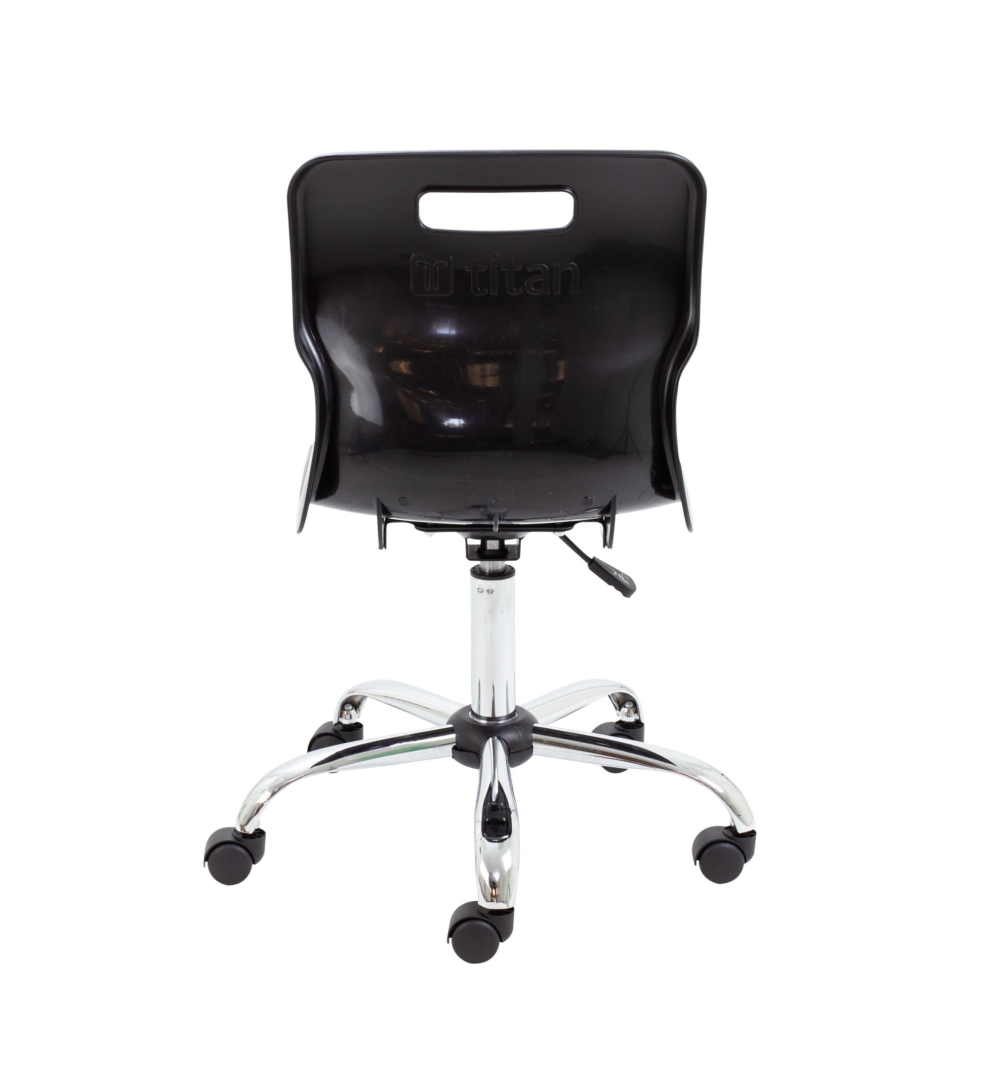 Titan Swivel Senior Chair with Chrome Base and Castors