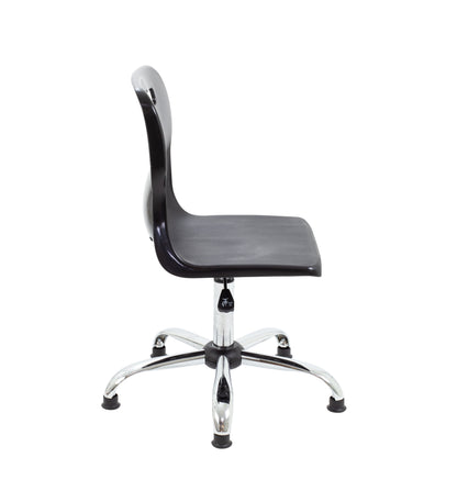 Titan Swivel Senior Chair with Chrome Base and Glides