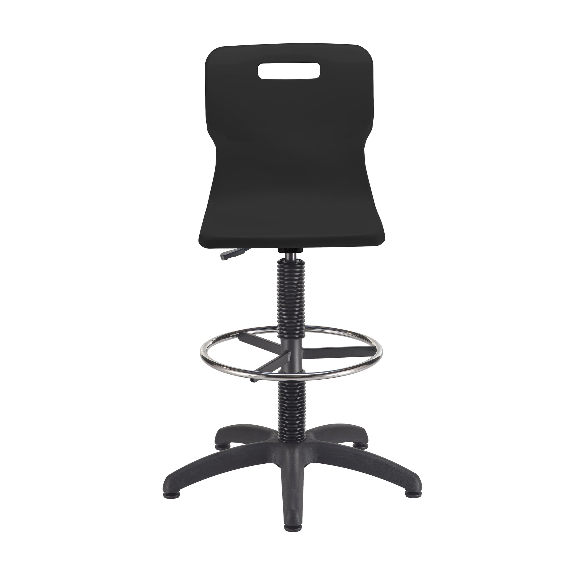 Titan Swivel Senior Chair with Chrome Base, Castors and D-Kit