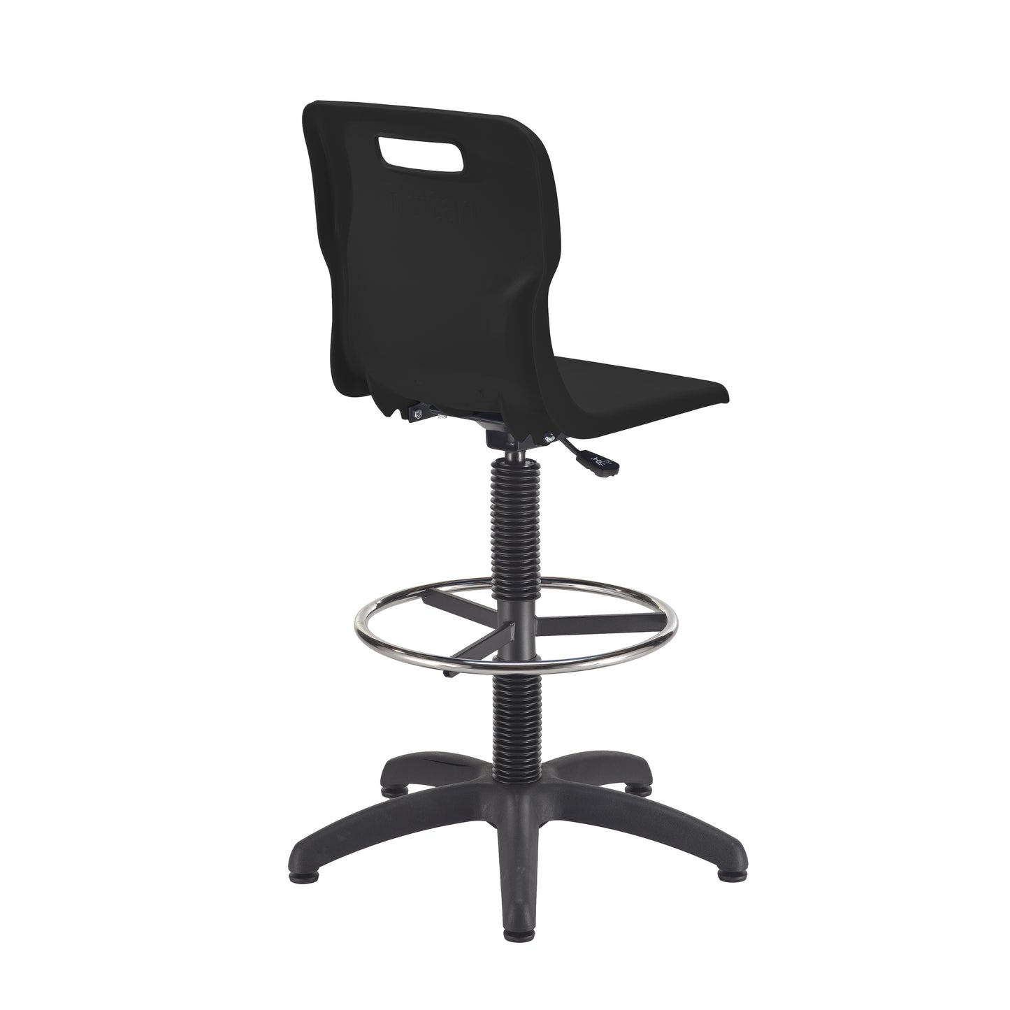 Titan Swivel Senior Chair with Chrome Base, Castors and D-Kit