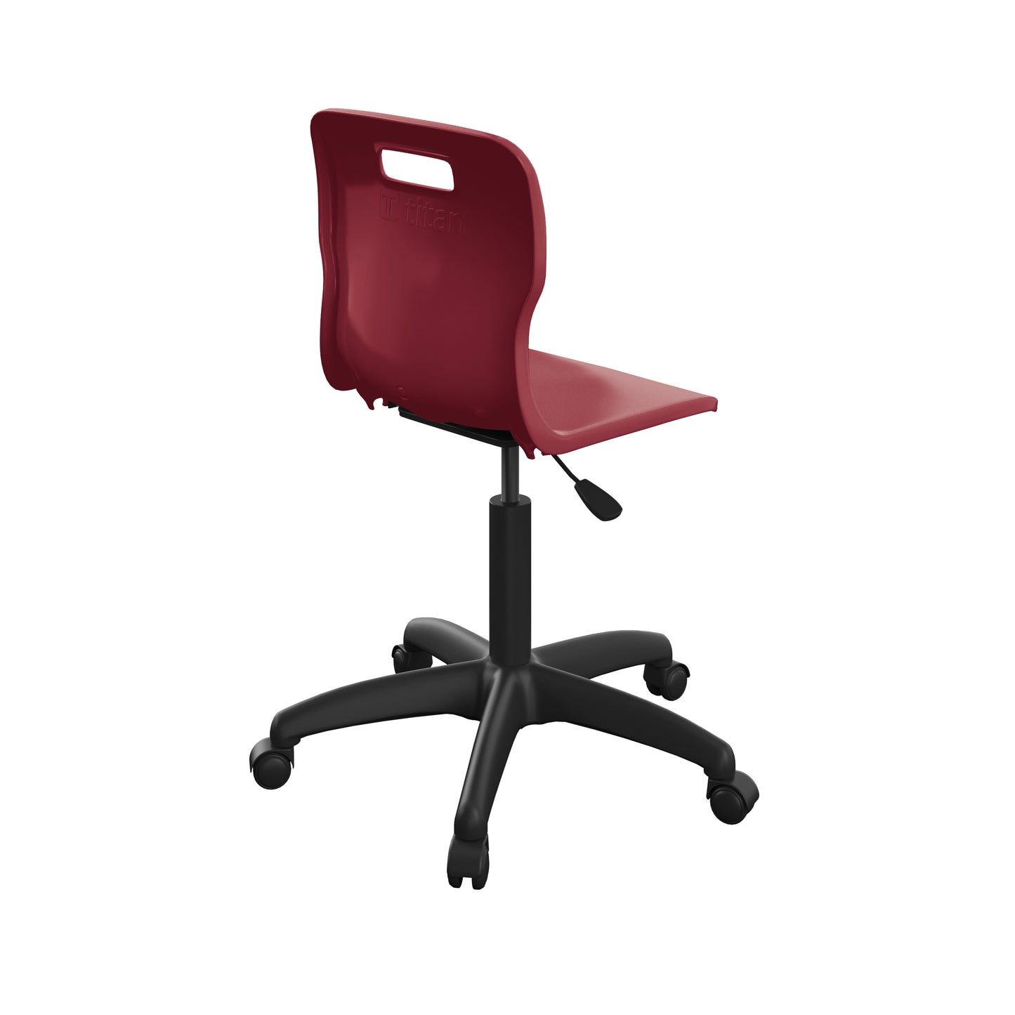 Titan Swivel Senior Chair with Plastic Base and Castors