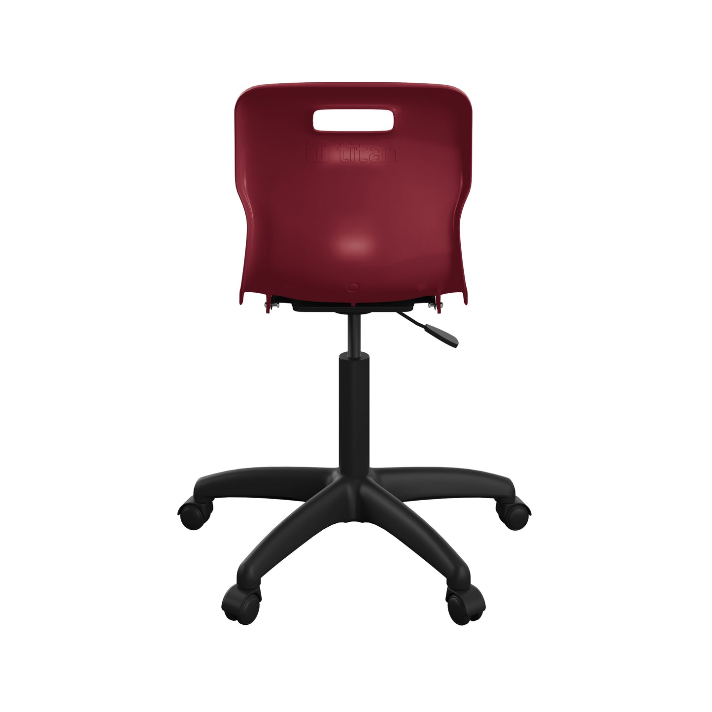 Titan Swivel Senior Chair with Plastic Base and Castors