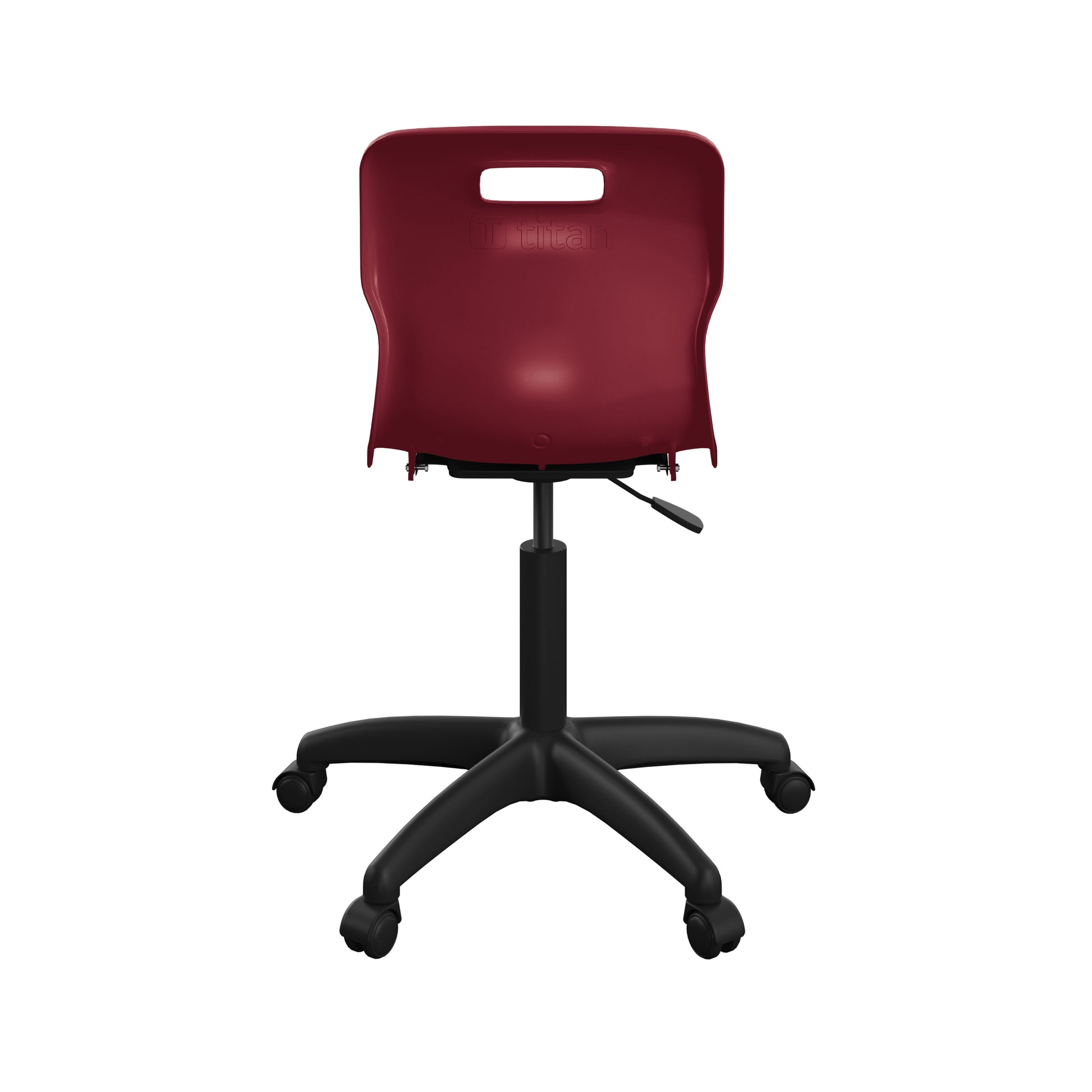 Titan Swivel Senior Chair with Plastic Base and Castors
