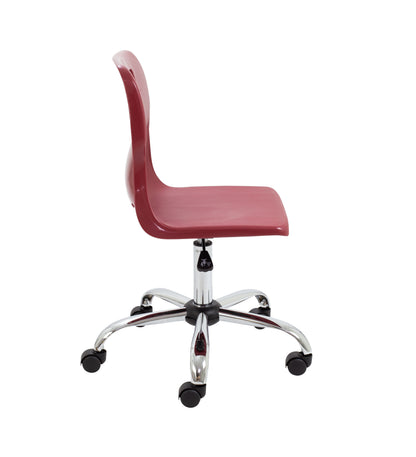 Titan Swivel Senior Chair with Chrome Base and Castors