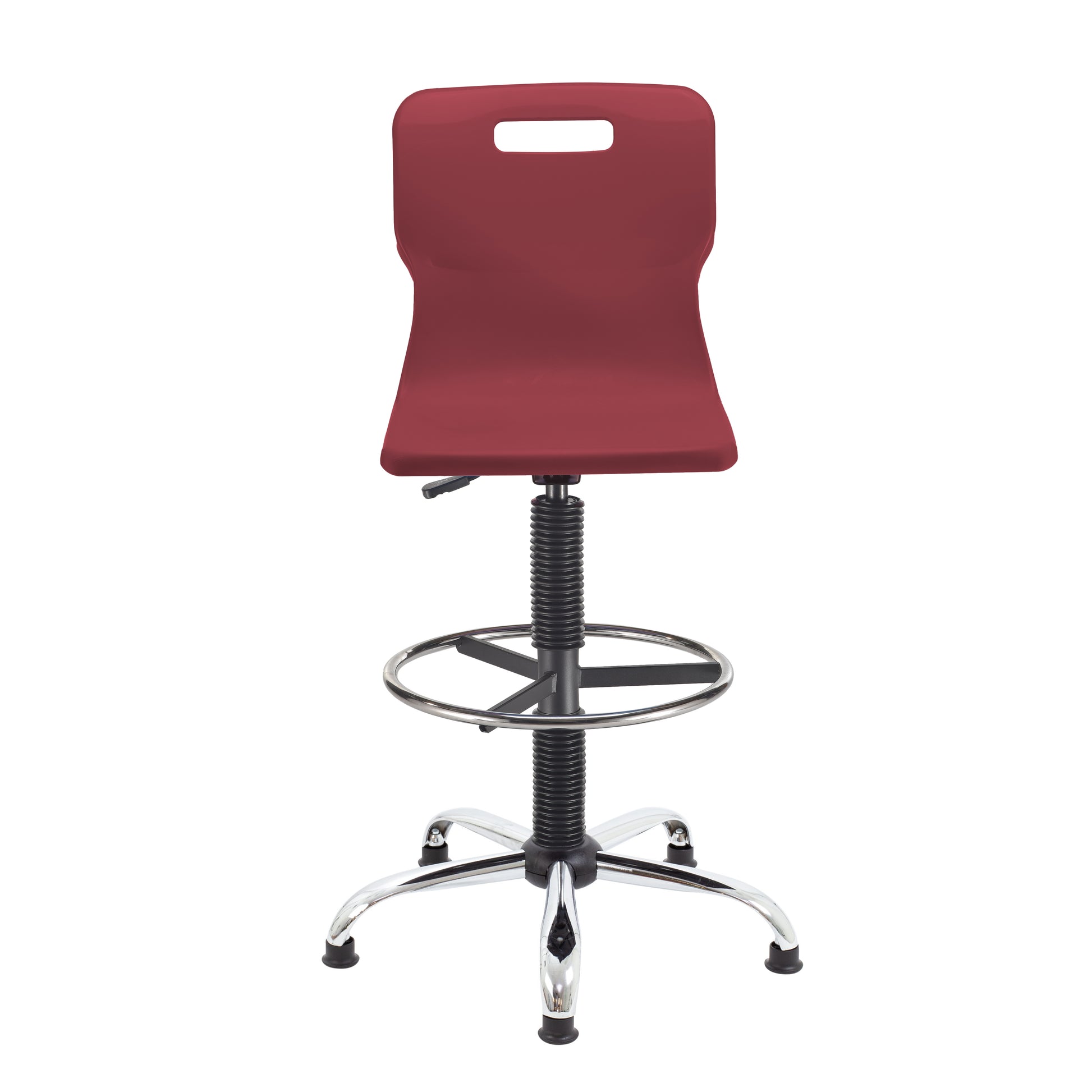 Titan Swivel Senior Chair with Chrome Base, Castors and D-Kit