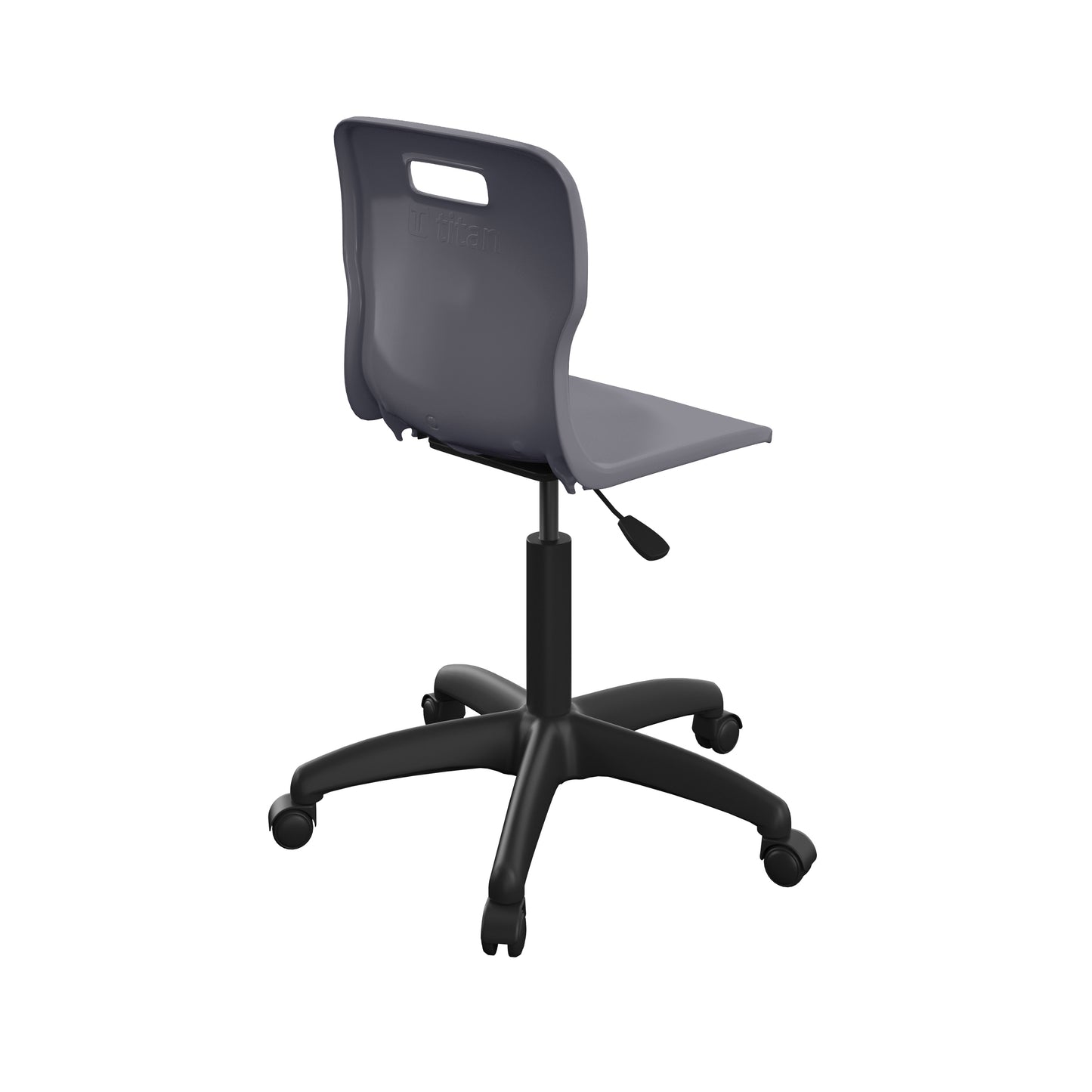 Titan Swivel Senior Chair with Plastic Base and Castors