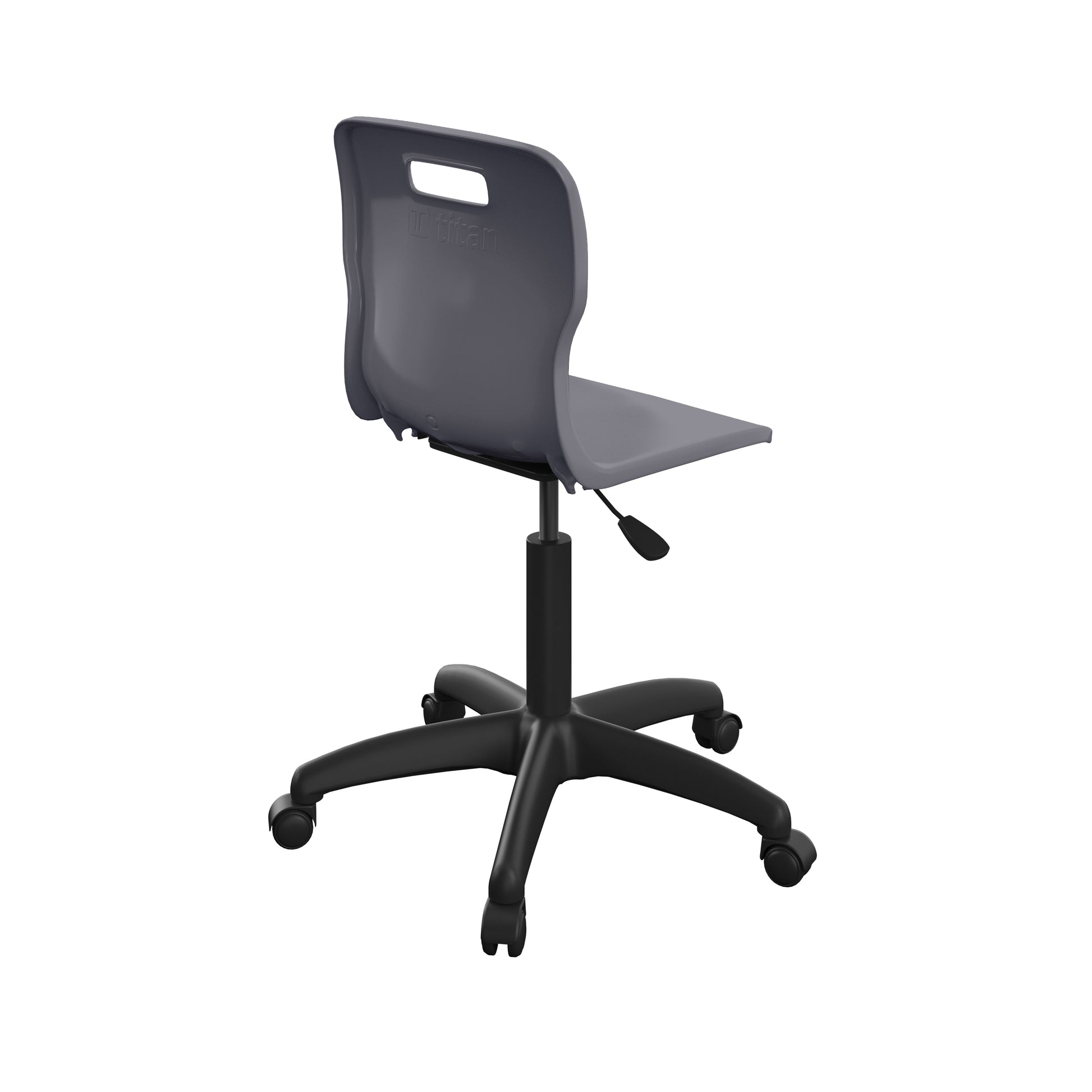 Titan Swivel Senior Chair with Plastic Base and Castors