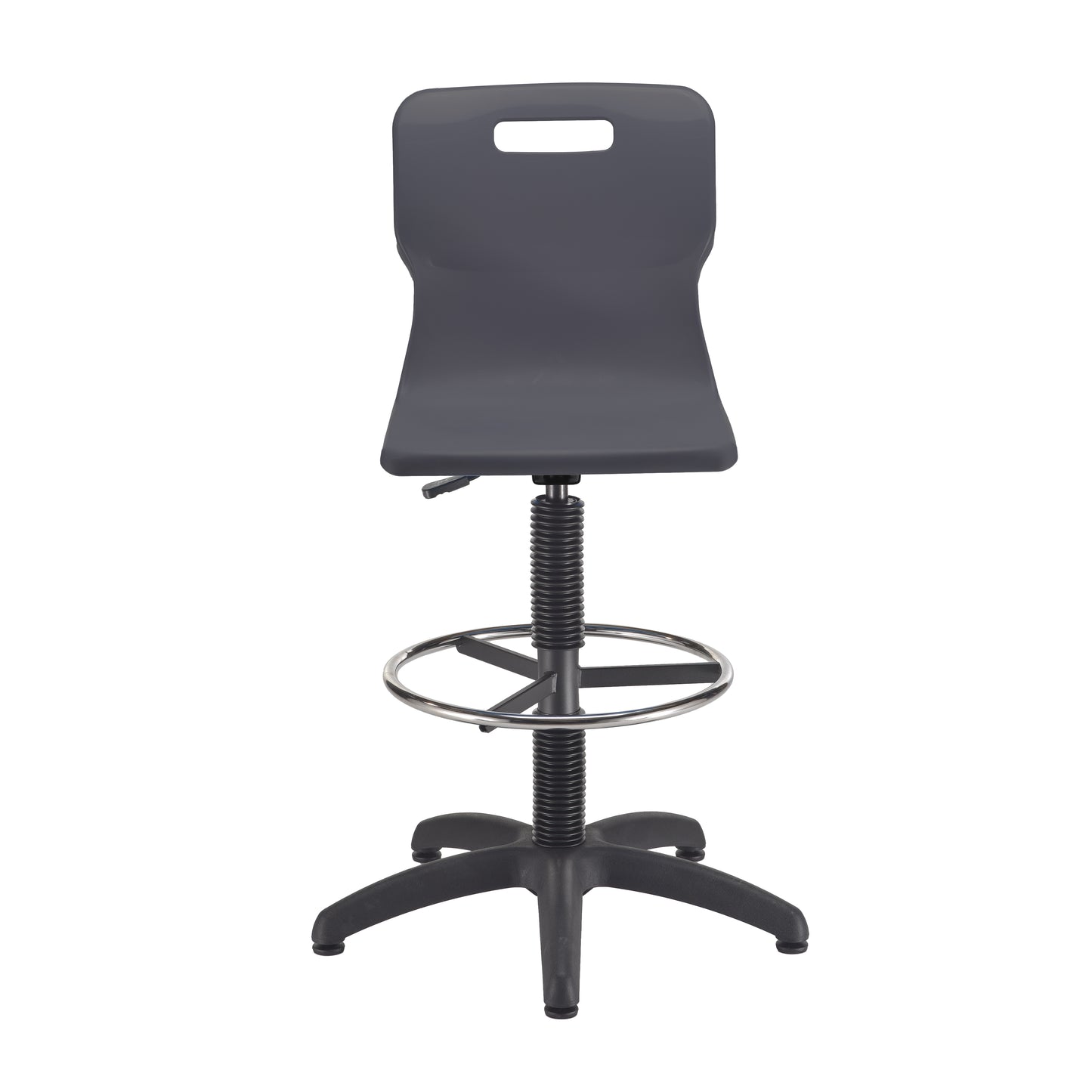 Titan Swivel Senior Chair with Plastic Base, Castors and D-Kit