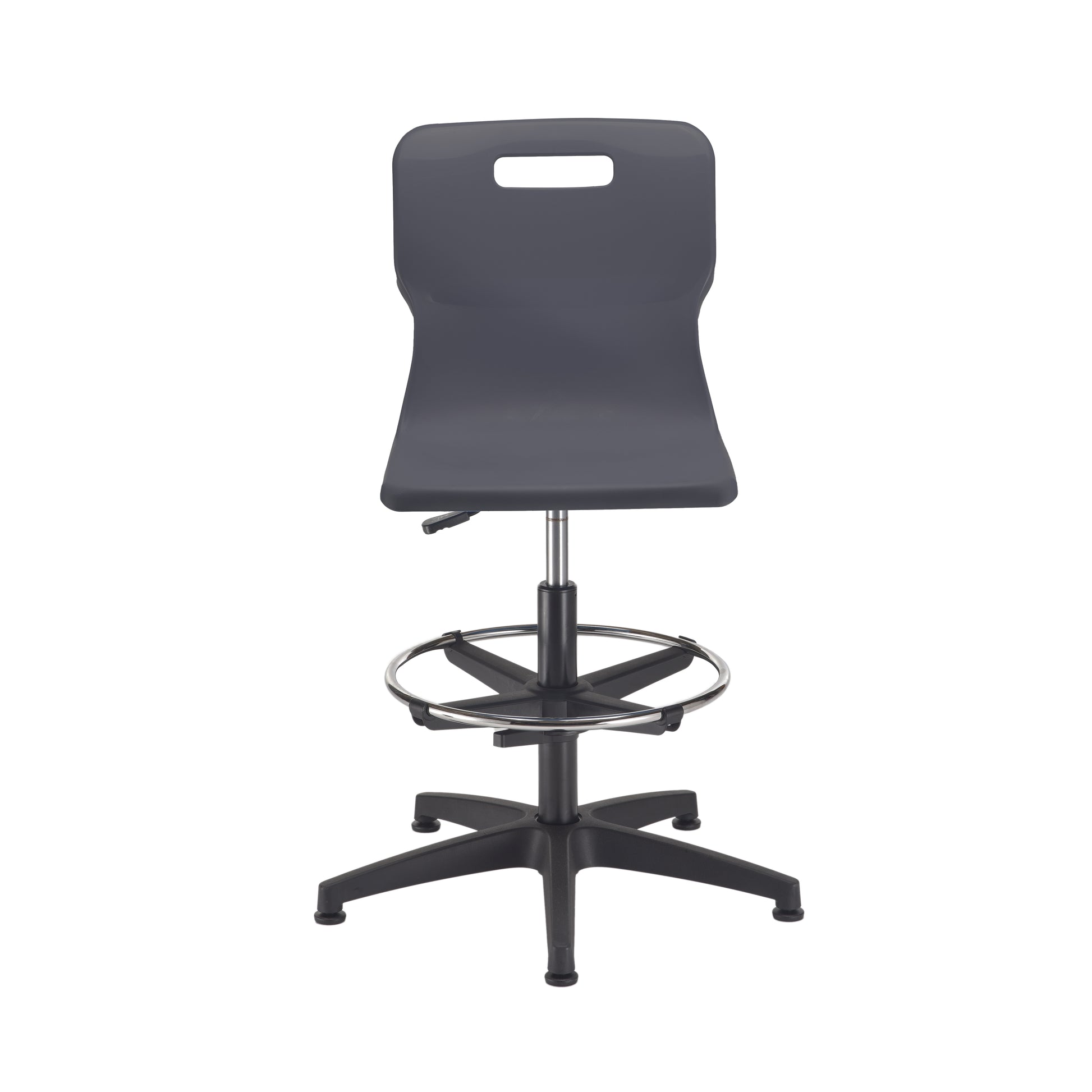 Titan Swivel Senior Chair with Plastic Base, Castors and D-Kit