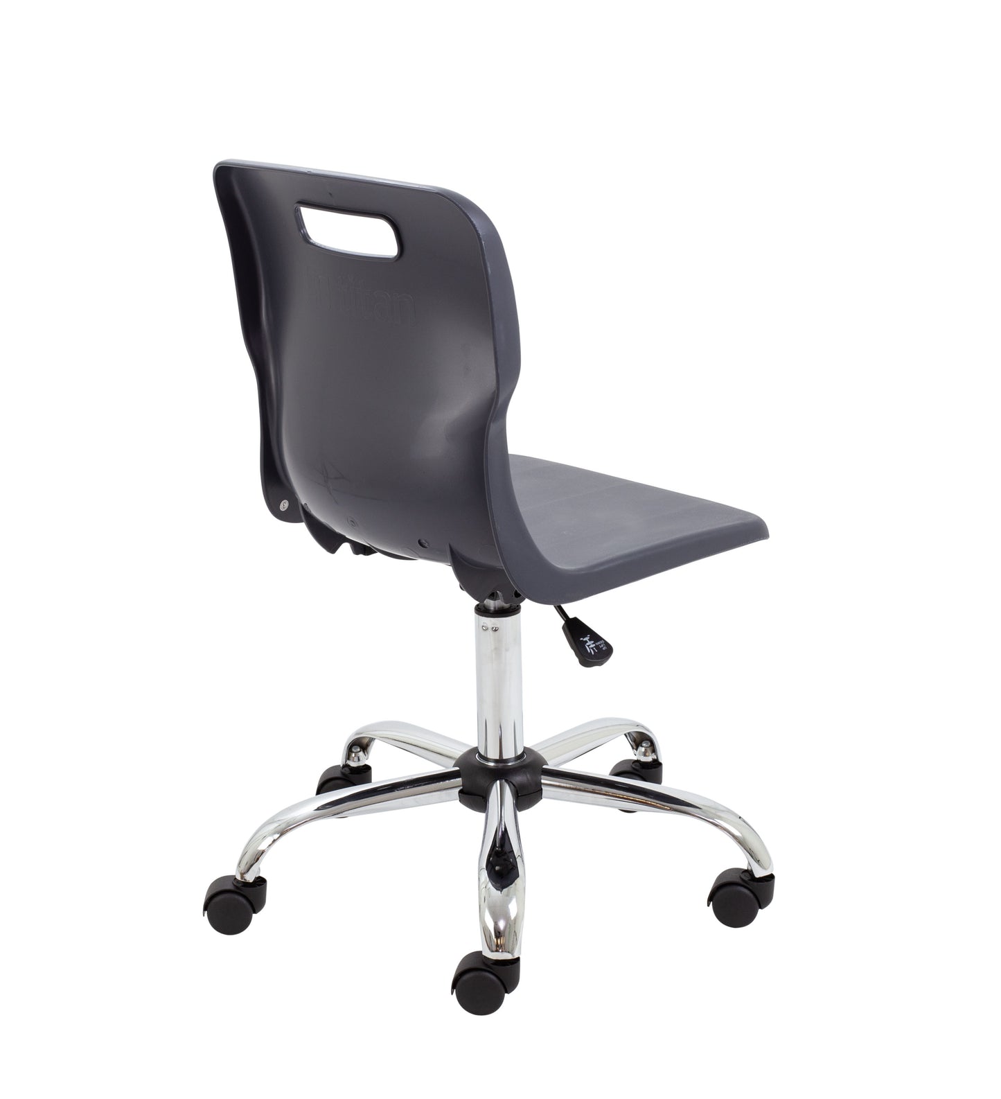 Titan Swivel Senior Chair with Chrome Base and Castors
