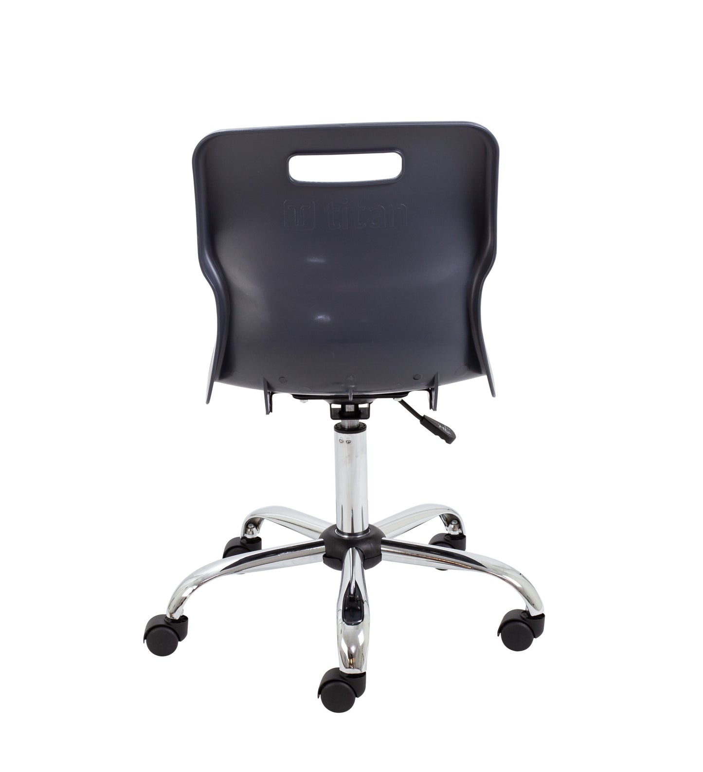 Titan Swivel Senior Chair with Chrome Base and Castors