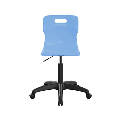 Titan Swivel Senior Chair with Plastic Base and Castors