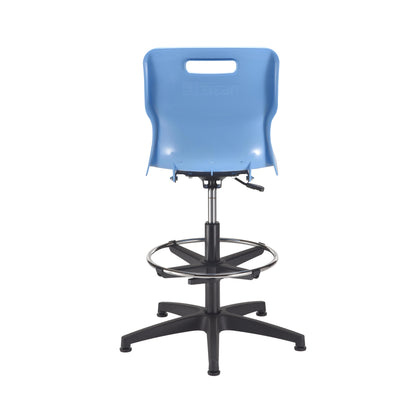 Titan Swivel Senior Chair with Plastic Base, Castors and D-Kit
