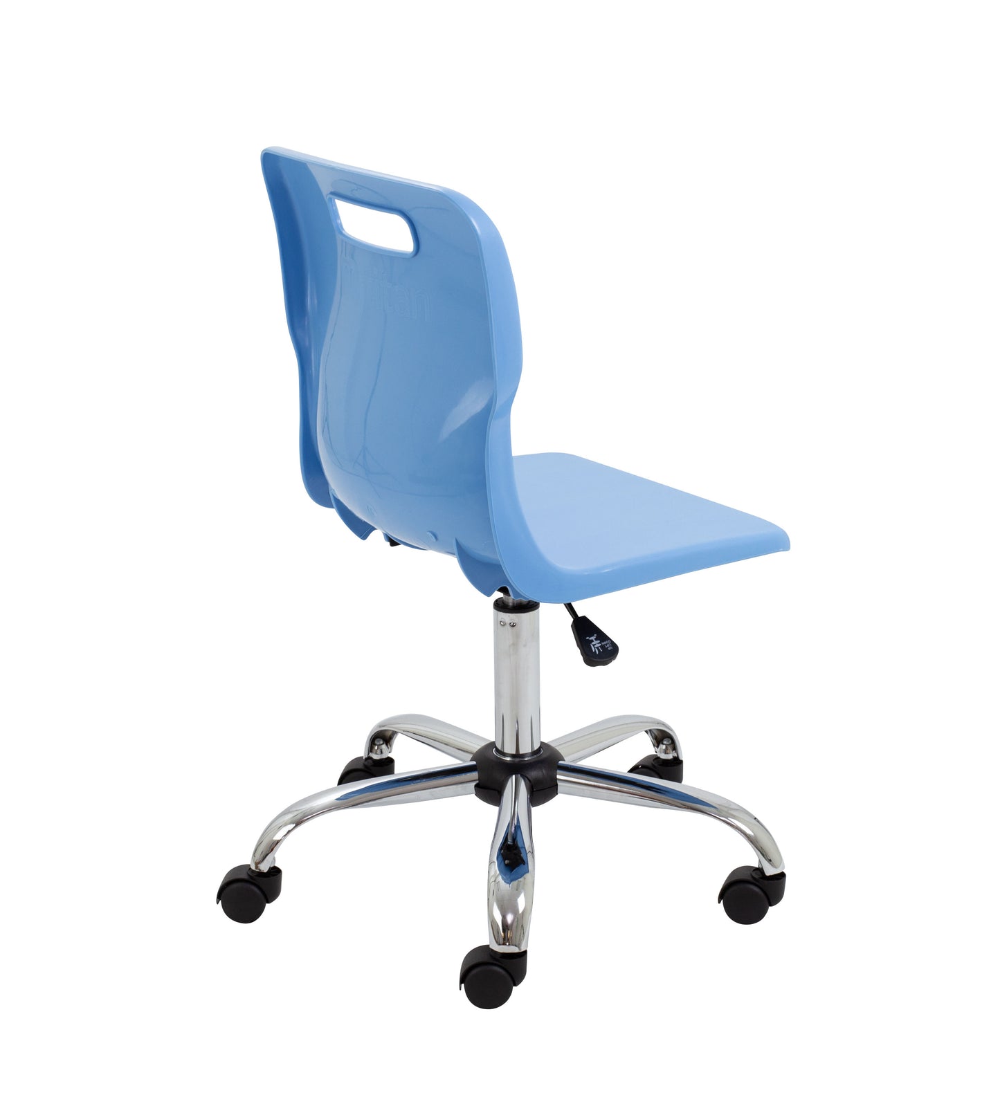 Titan Swivel Senior Chair with Chrome Base and Castors