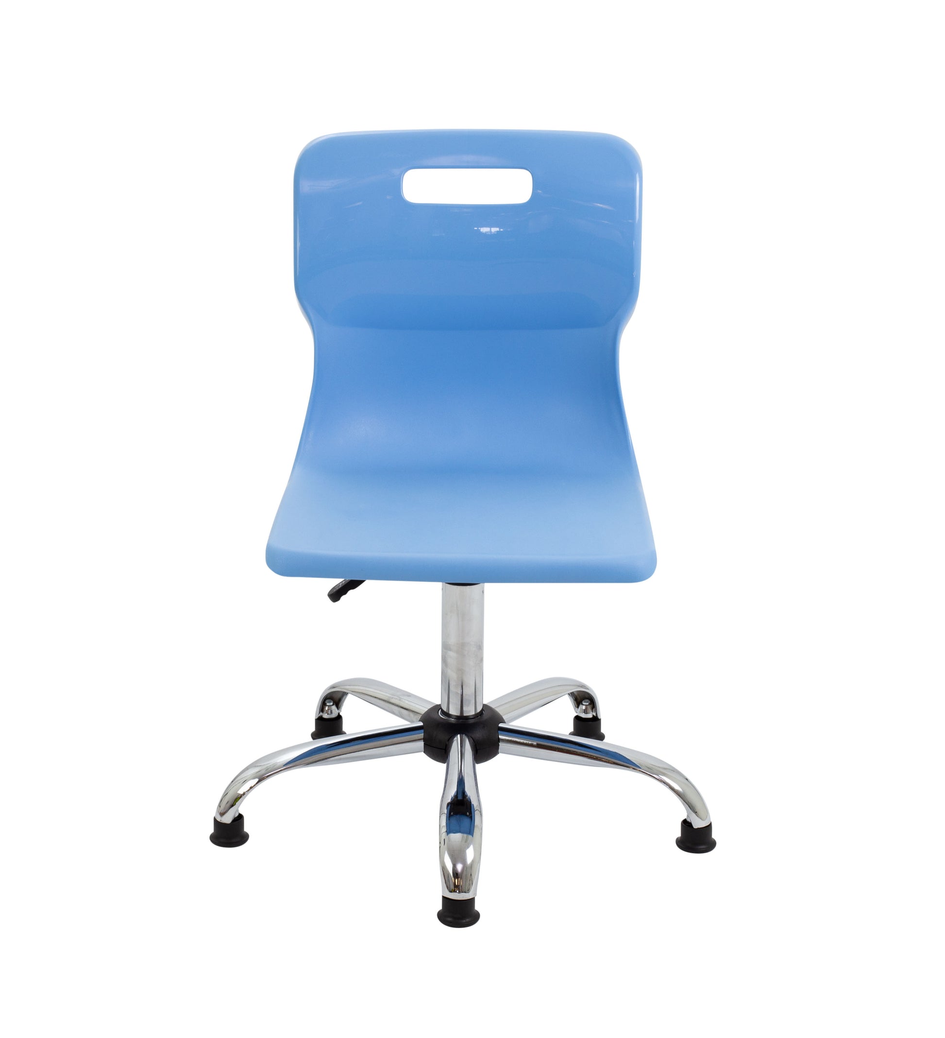 Titan Swivel Senior Chair with Chrome Base and Glides