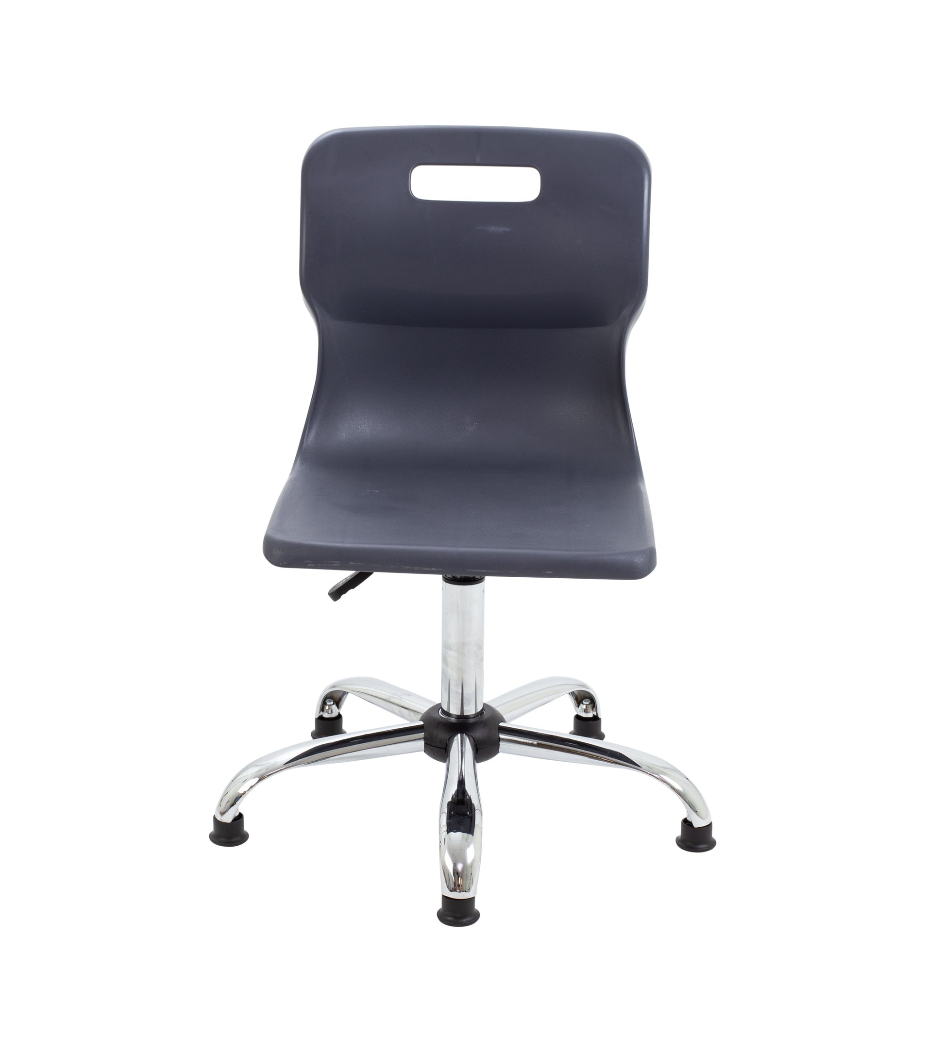 Titan Swivel Senior Chair with Chrome Base and Glides