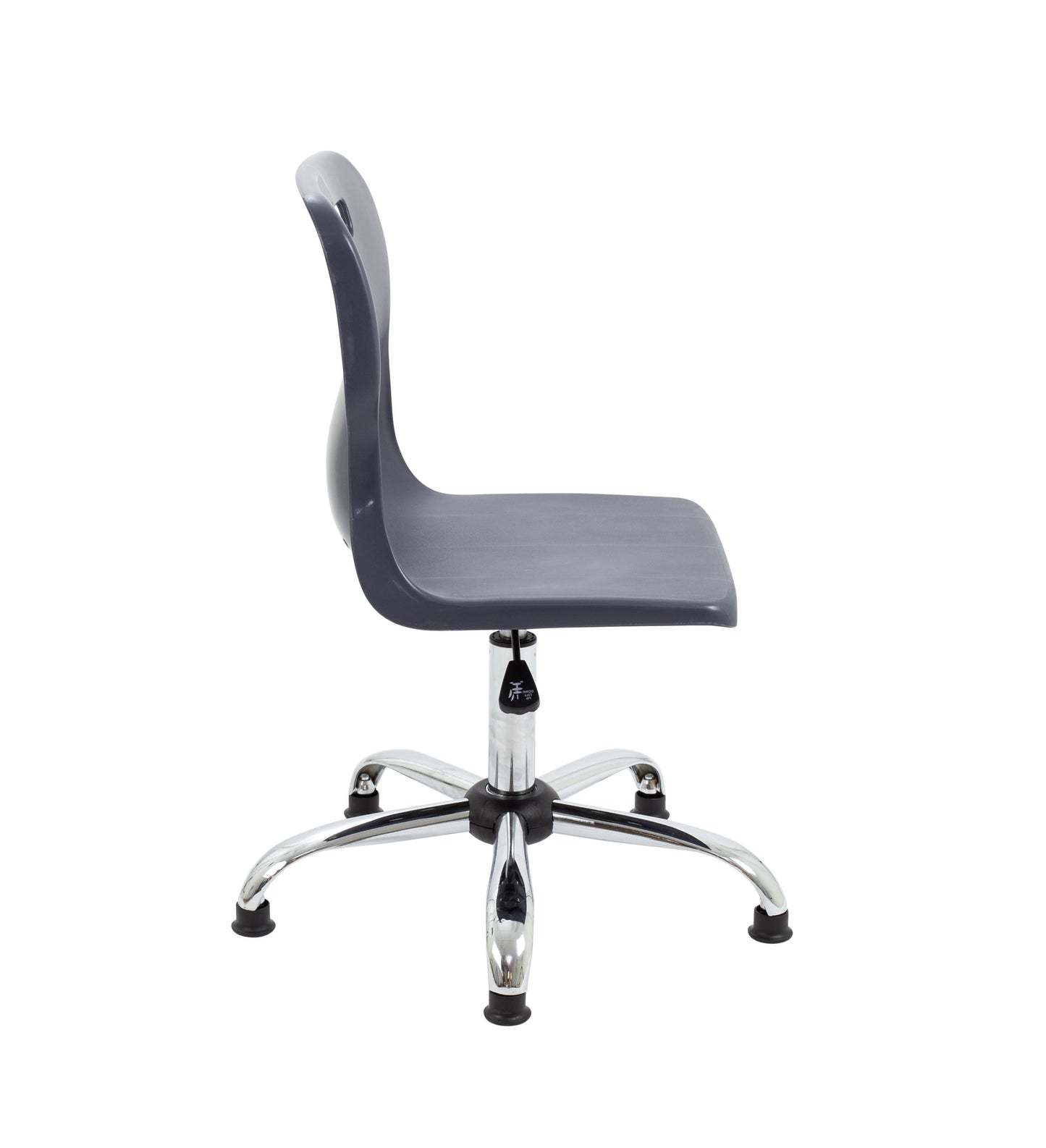 Titan Swivel Senior Chair with Chrome Base and Glides
