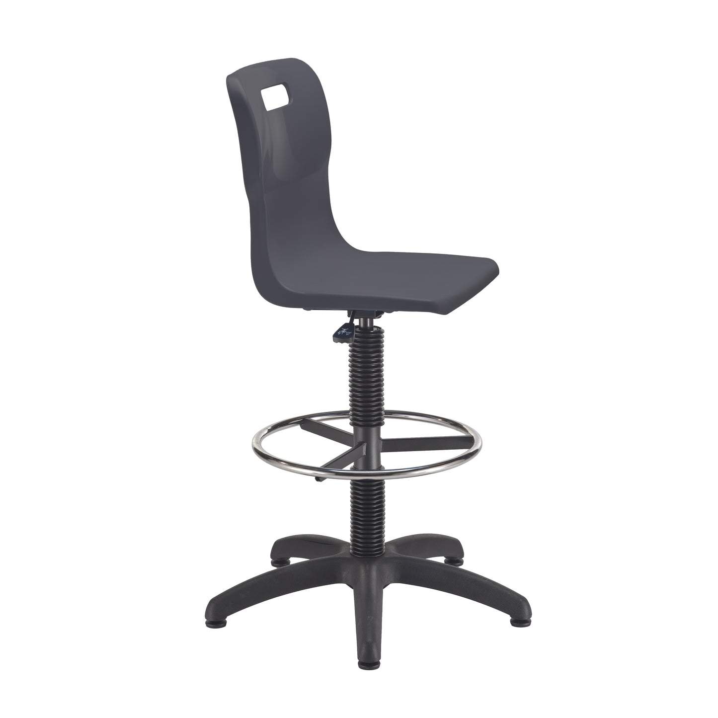 Titan Swivel Senior Chair with Chrome Base, Castors and D-Kit