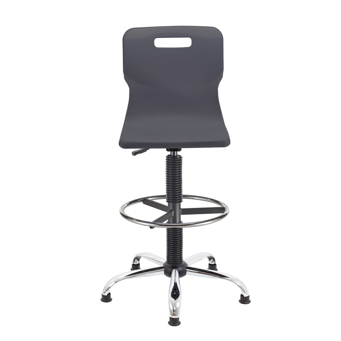 Titan Swivel Senior Chair with Chrome Base, Castors and D-Kit