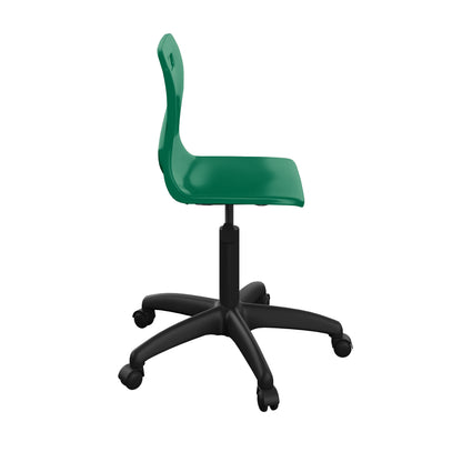 Titan Swivel Senior Chair with Plastic Base and Castors
