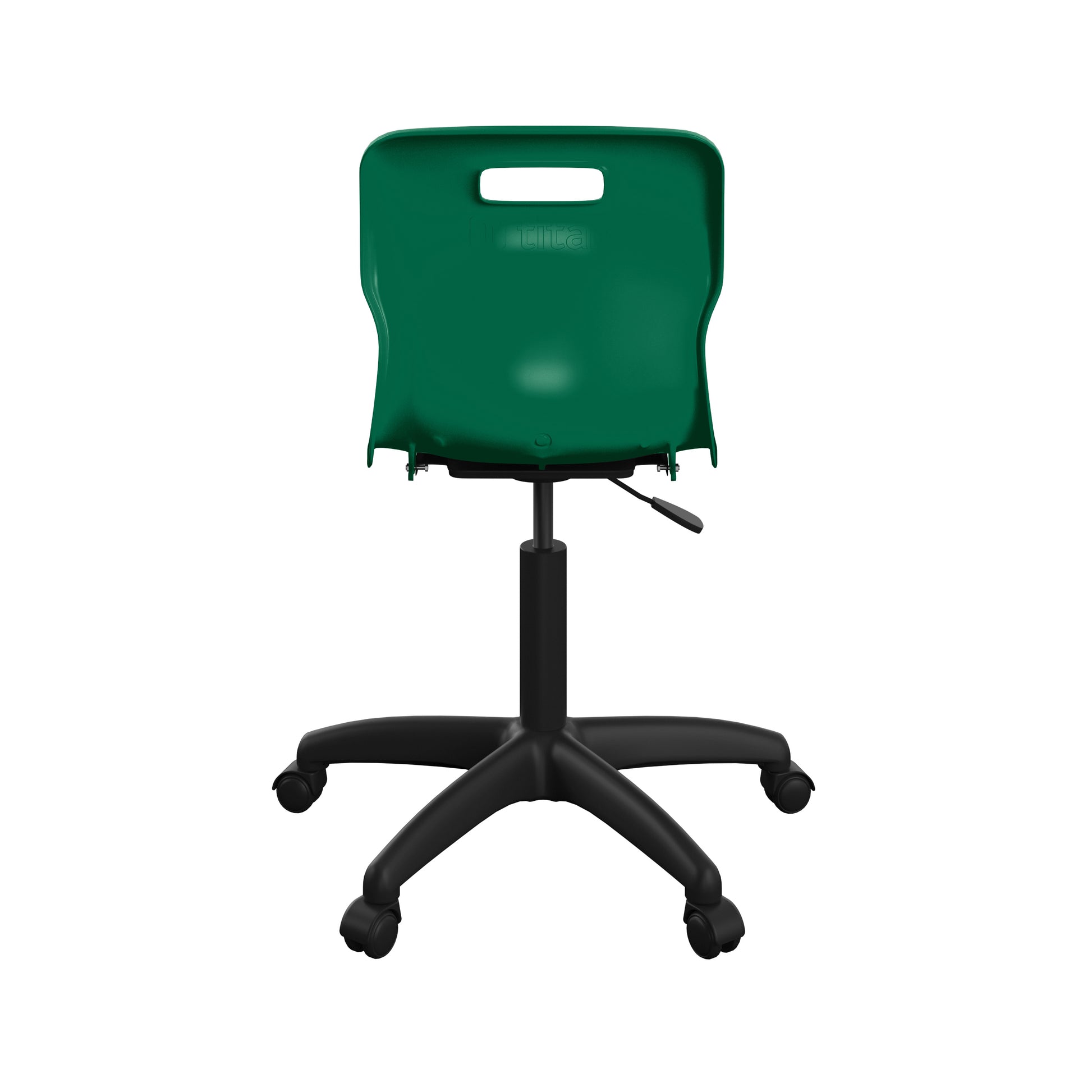 Titan Swivel Senior Chair with Plastic Base and Castors