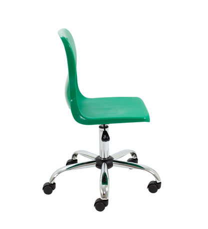 Titan Swivel Senior Chair with Chrome Base and Castors