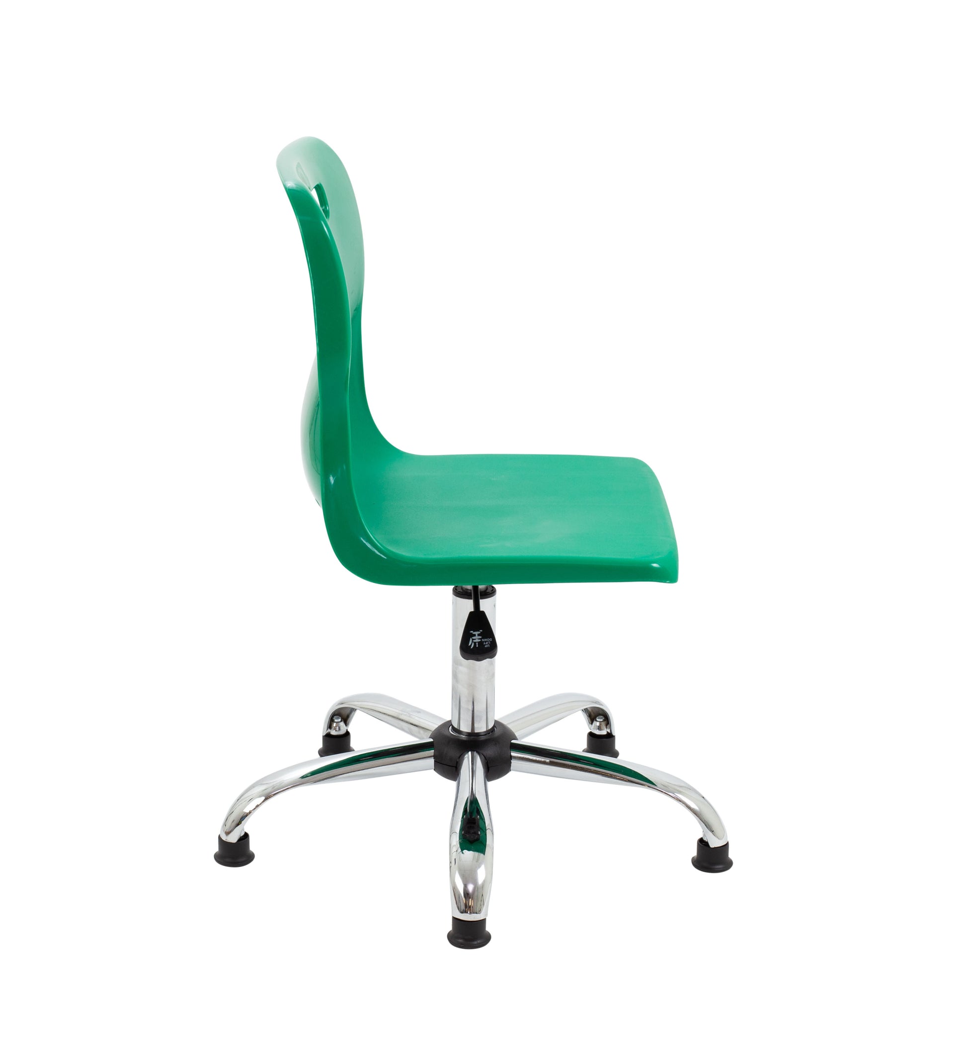 Titan Swivel Senior Chair with Chrome Base and Glides