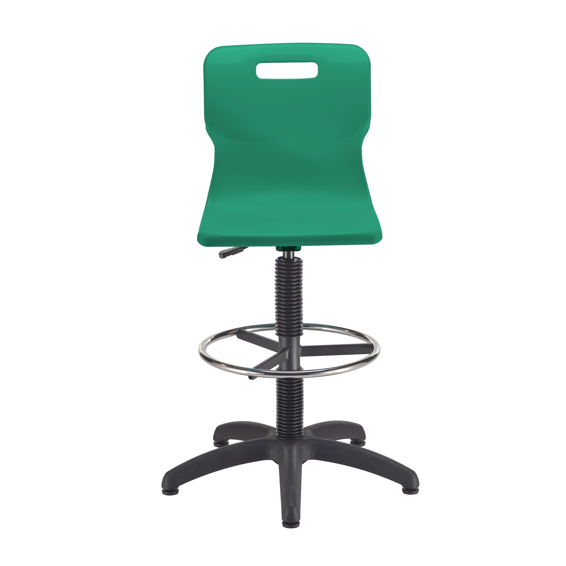 Titan Swivel Senior Chair with Chrome Base, Castors and D-Kit