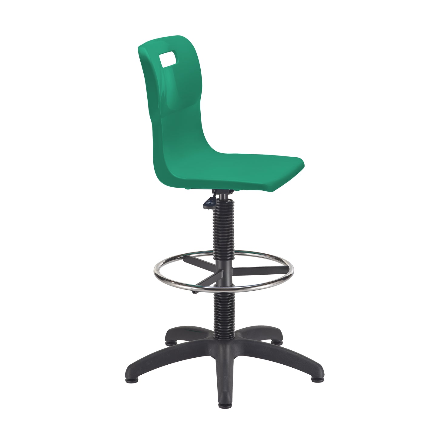 Titan Swivel Senior Chair with Chrome Base, Castors and D-Kit
