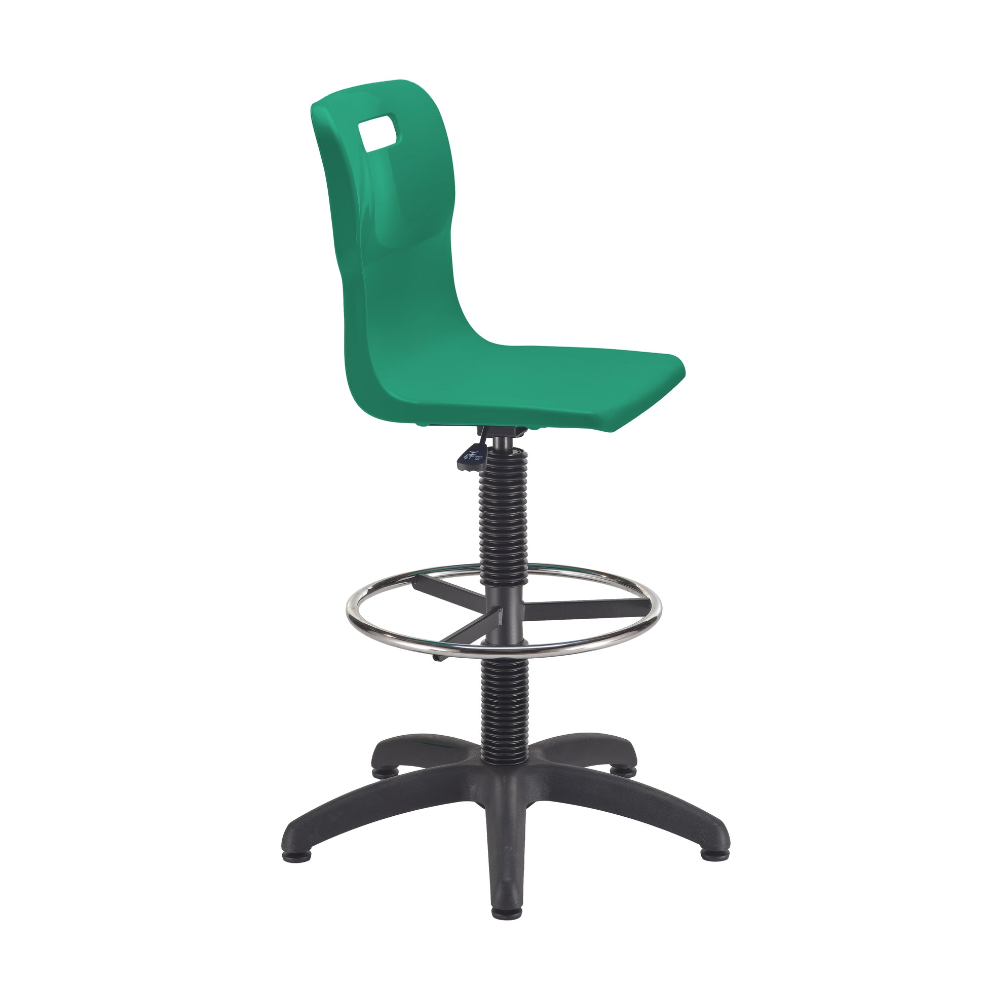 Titan Swivel Senior Chair with Chrome Base, Castors and D-Kit