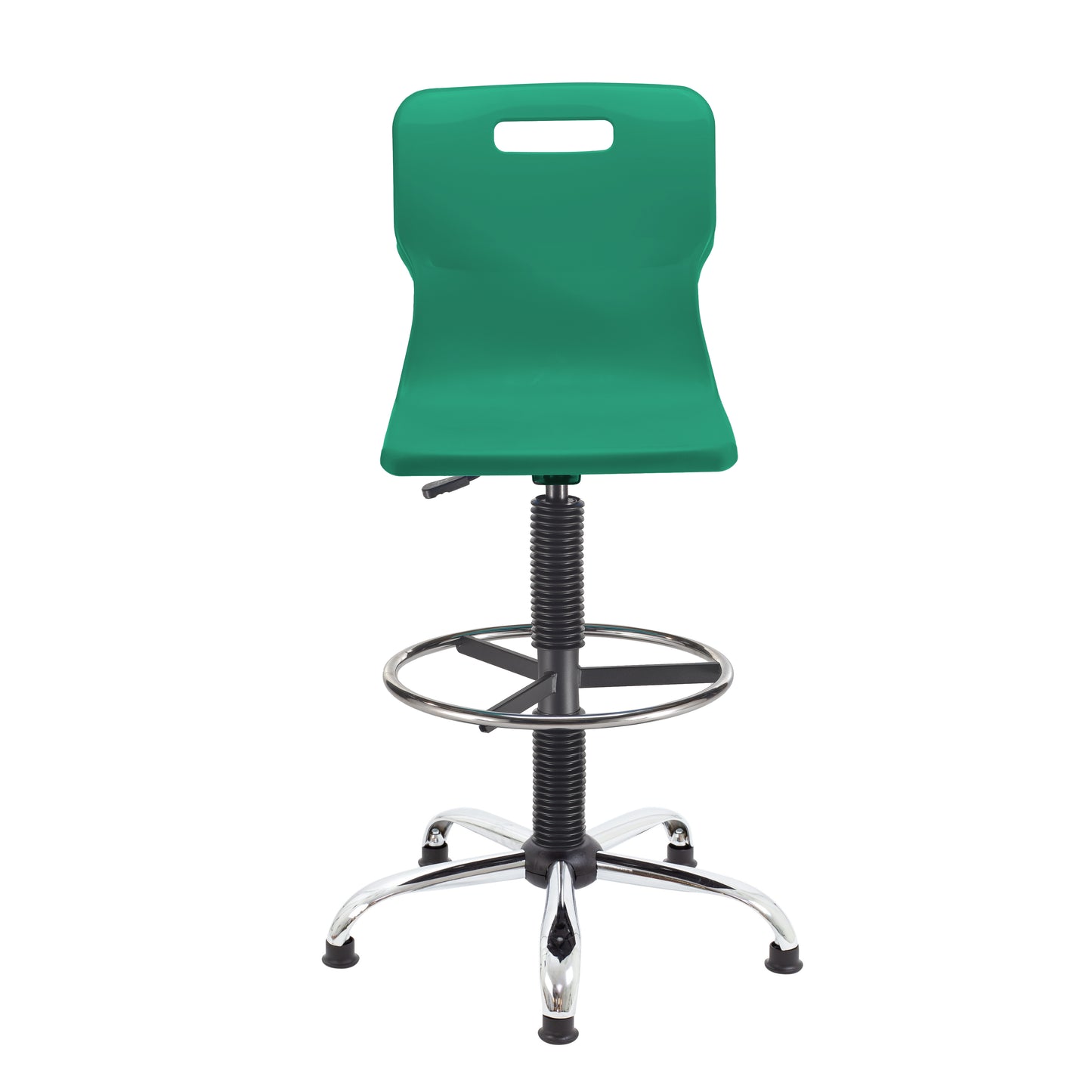 Titan Swivel Senior Chair with Chrome Base, Castors and D-Kit