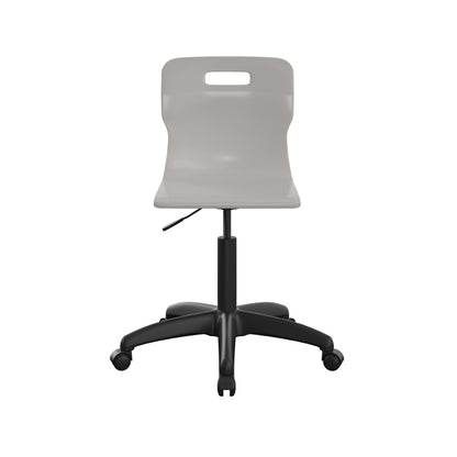 Titan Swivel Senior Chair with Plastic Base and Castors