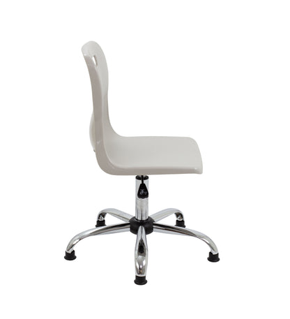 Titan Swivel Senior Chair with Chrome Base and Glides
