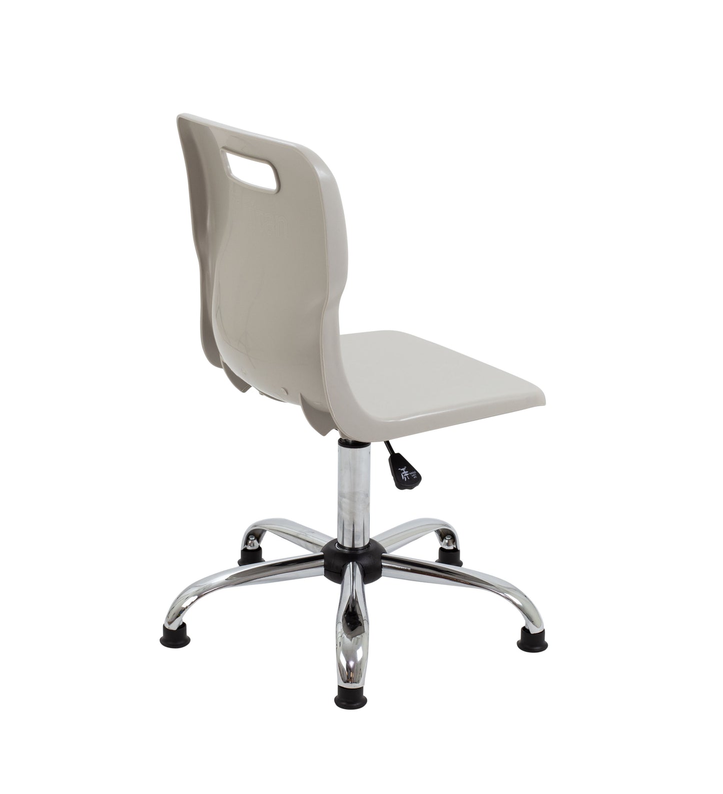 Titan Swivel Senior Chair with Chrome Base and Glides