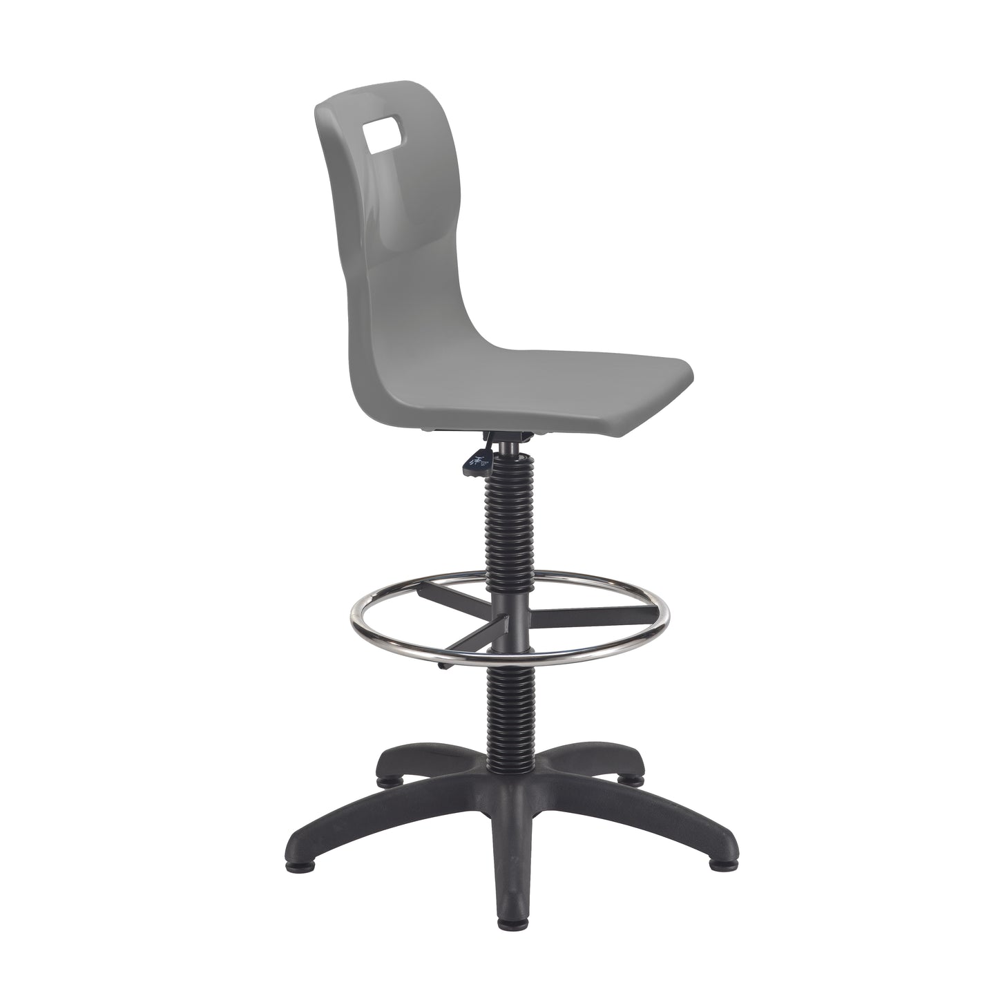 Titan Swivel Senior Chair with Chrome Base, Castors and D-Kit