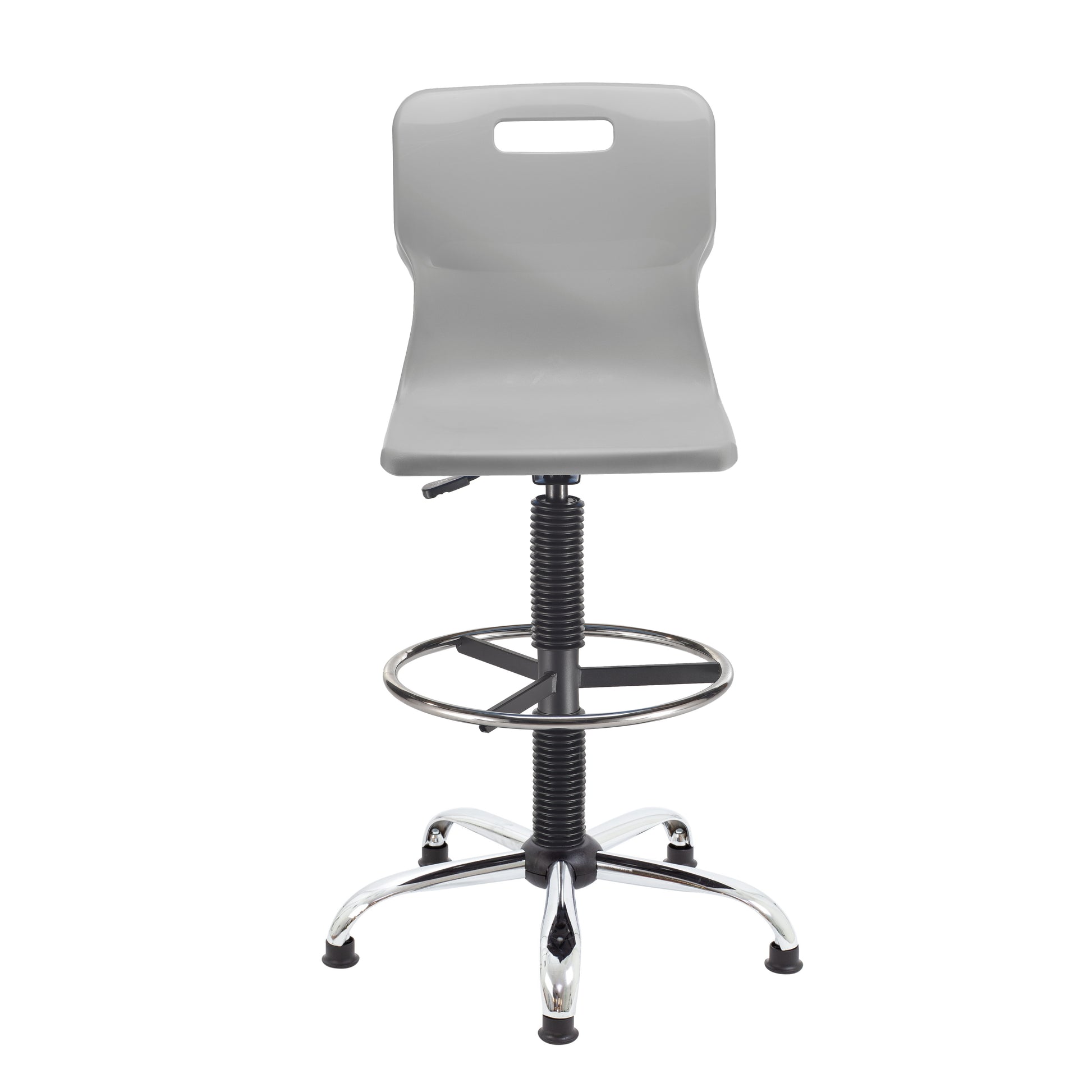 Titan Swivel Senior Chair with Chrome Base, Castors and D-Kit