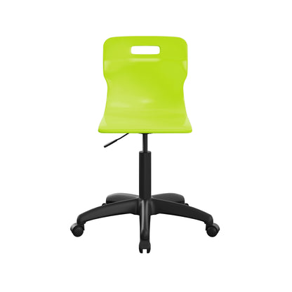 Titan Swivel Senior Chair with Plastic Base and Castors