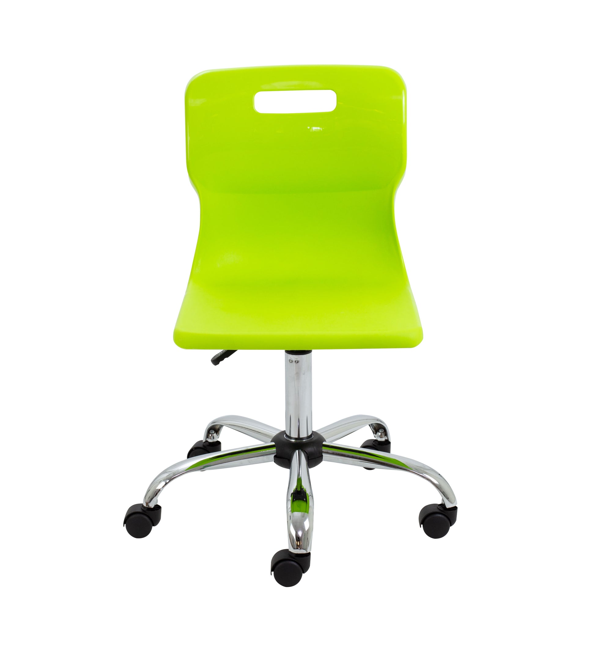 Titan Swivel Senior Chair with Chrome Base and Castors