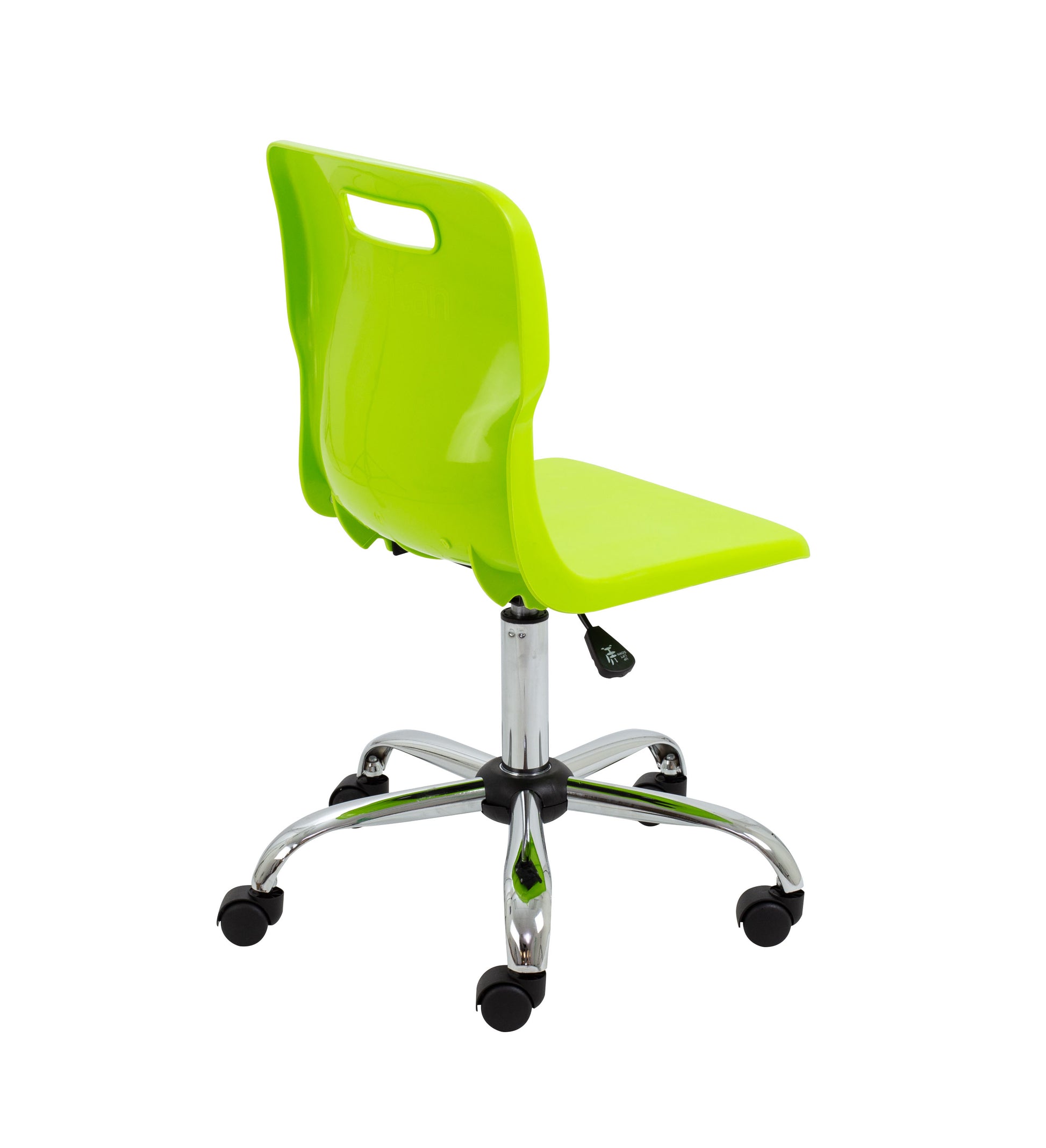 Titan Swivel Senior Chair with Chrome Base and Castors