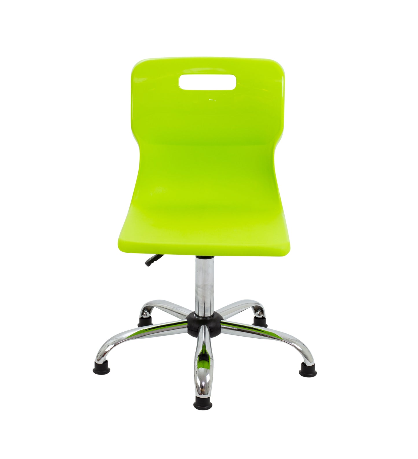 Titan Swivel Senior Chair with Chrome Base and Glides