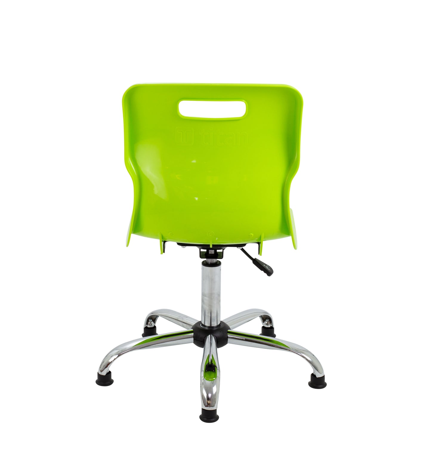 Titan Swivel Senior Chair with Chrome Base and Glides