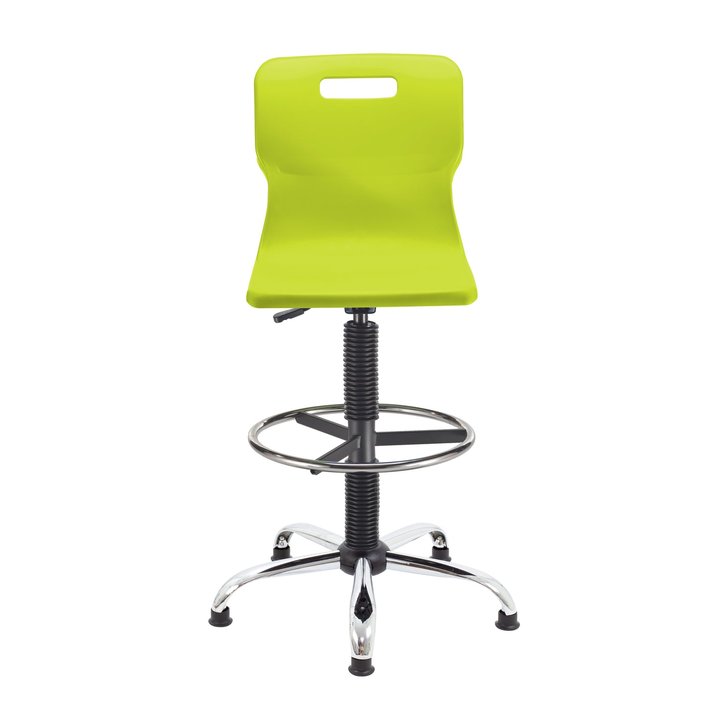 Titan Swivel Senior Chair with Chrome Base, Castors and D-Kit