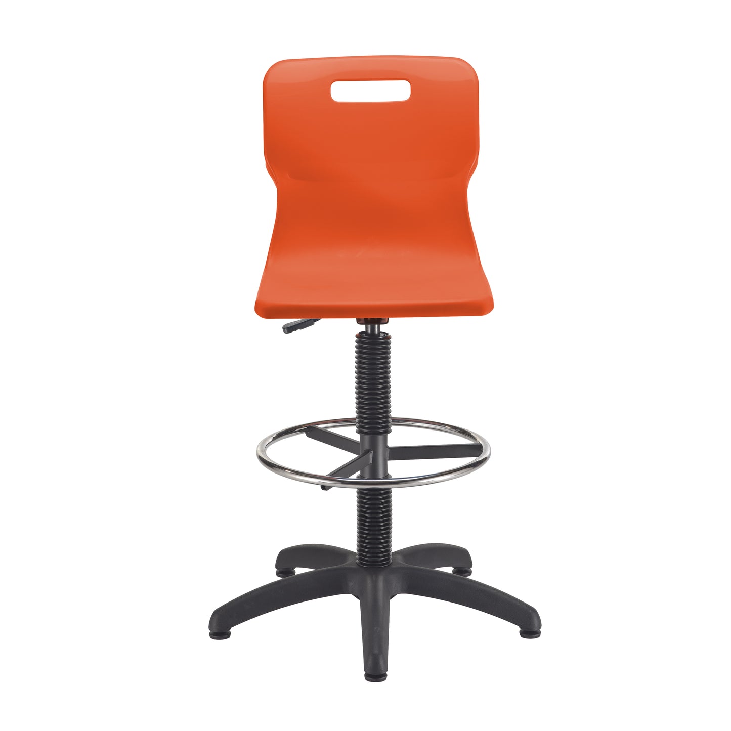 Titan Swivel Senior Chair with Plastic Base, Castors and D-Kit