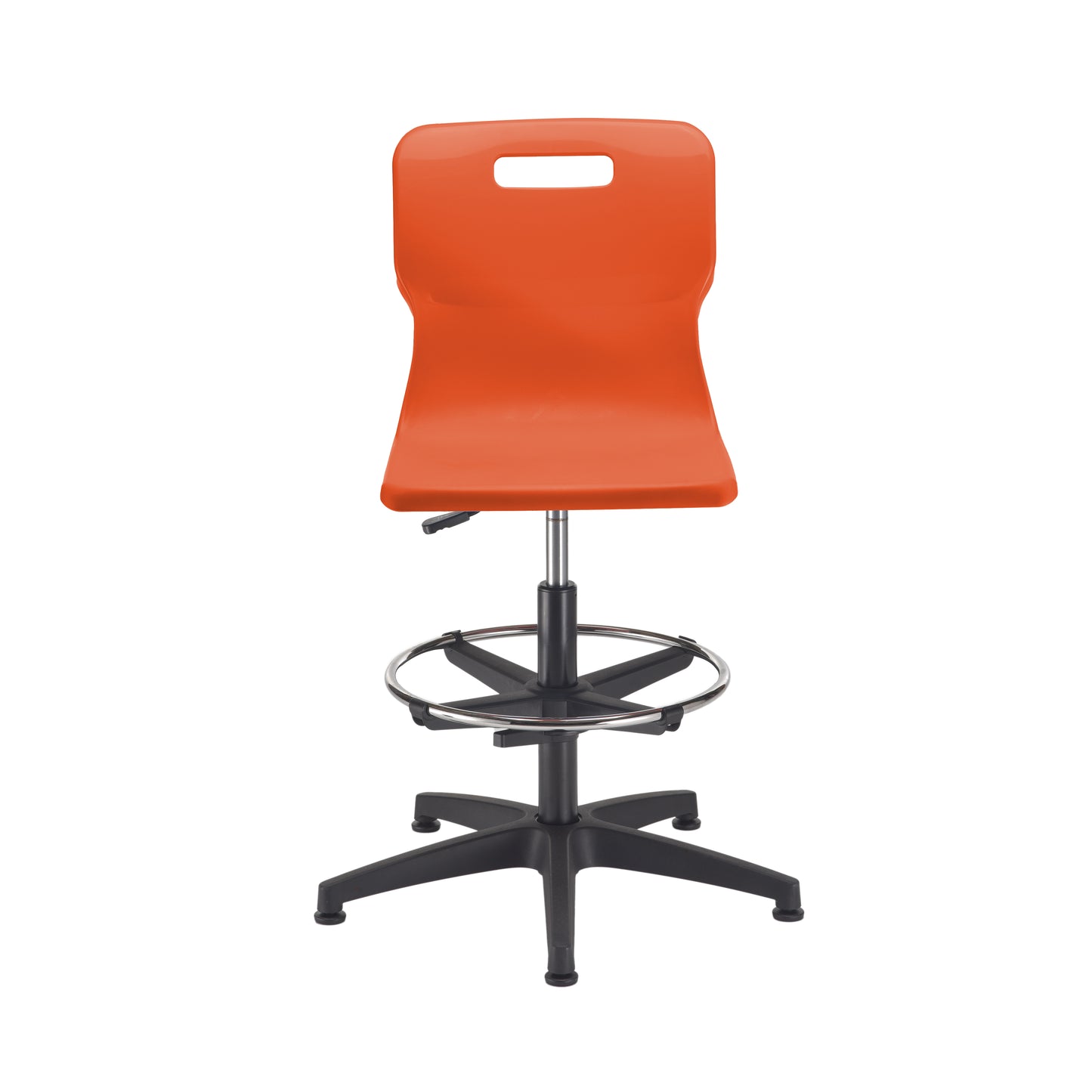 Titan Swivel Senior Chair with Plastic Base, Castors and D-Kit