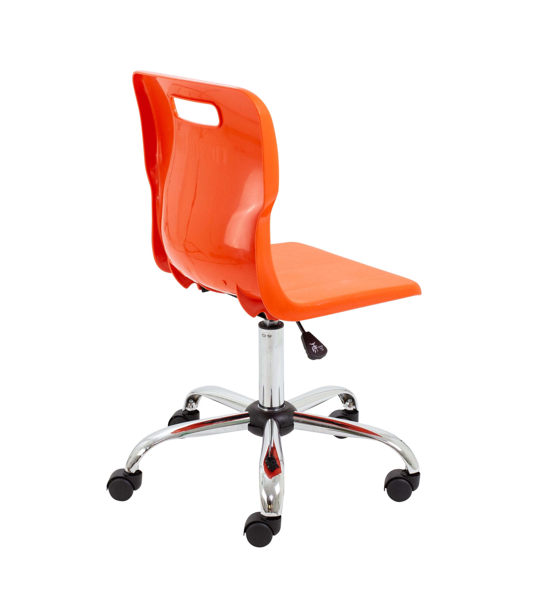 Titan Swivel Senior Chair with Chrome Base and Castors