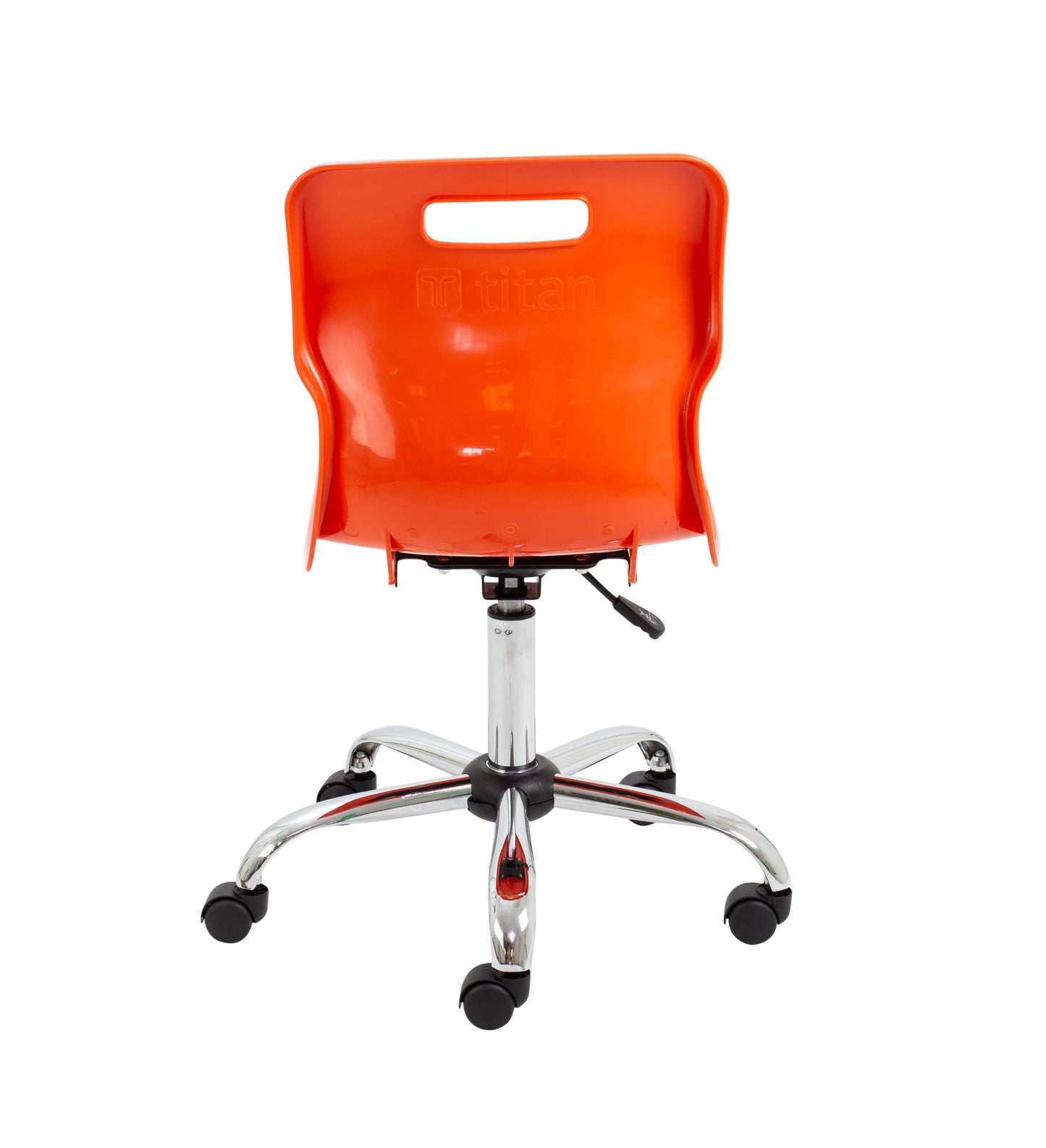 Titan Swivel Senior Chair with Chrome Base and Castors